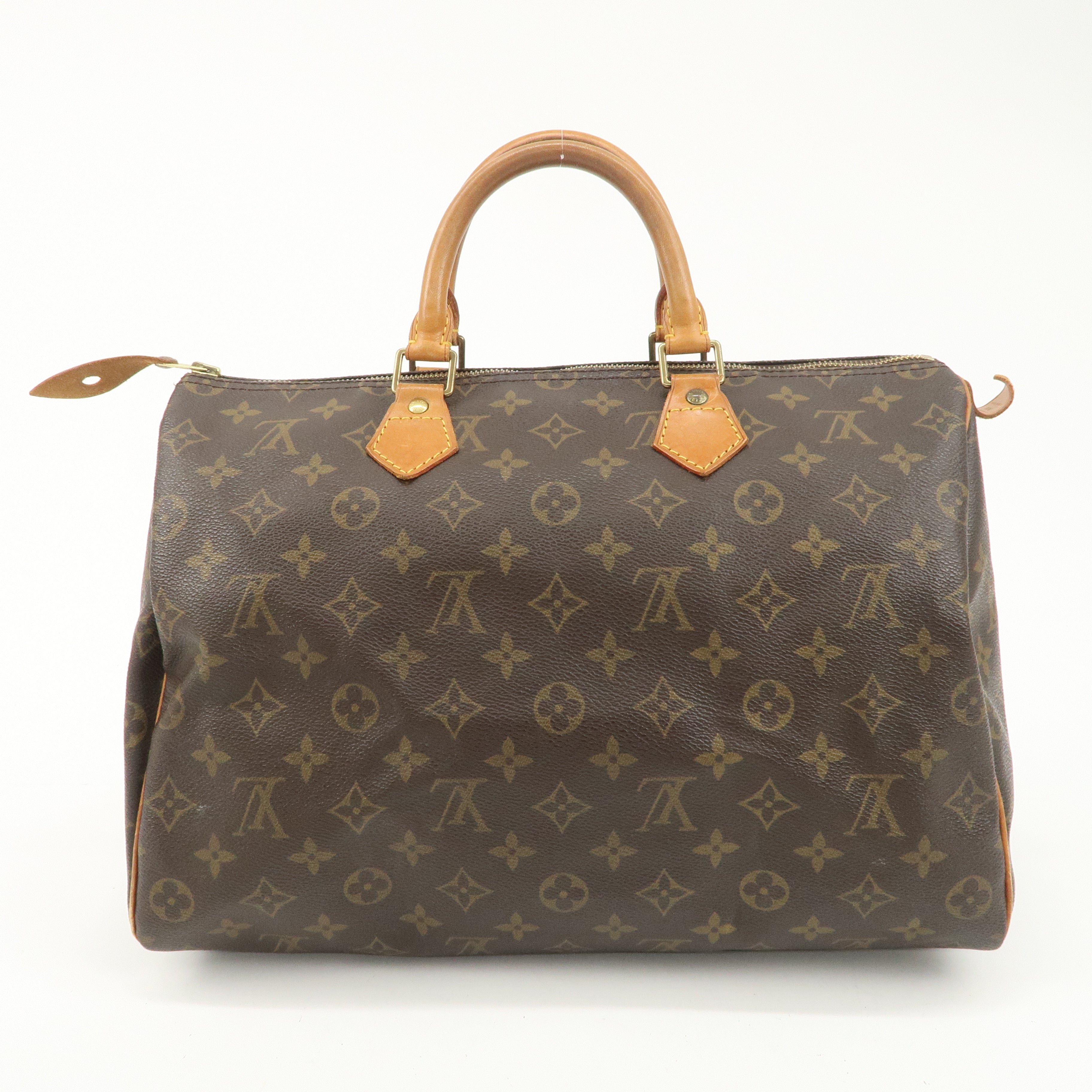 Louis Vuitton Monogram Speedy 35 Hand Bag Boston Bag M41524