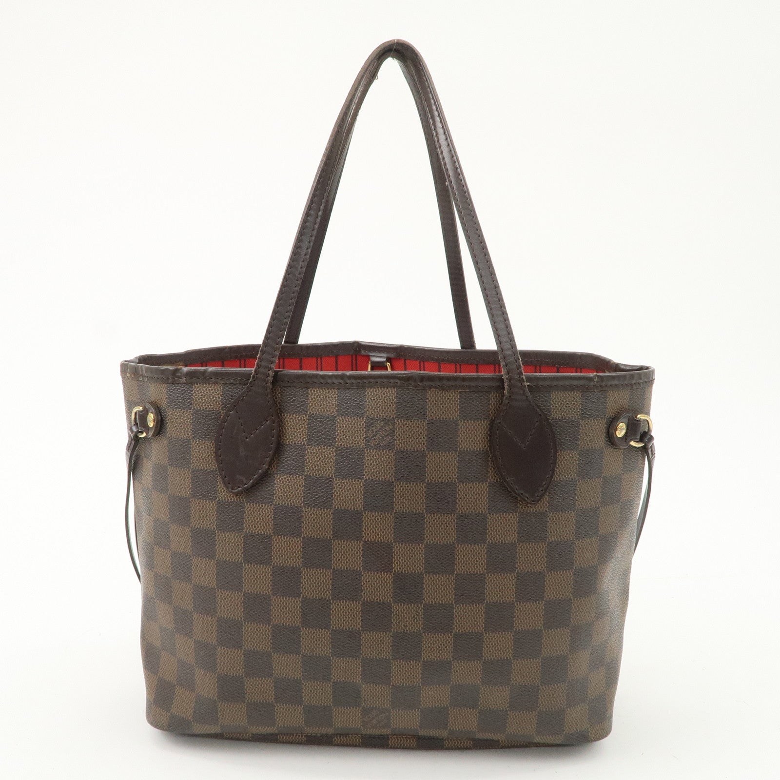 Louis Vuitton Damier Neverfull PM Tote Bag Shoulder Bag N51109 Used