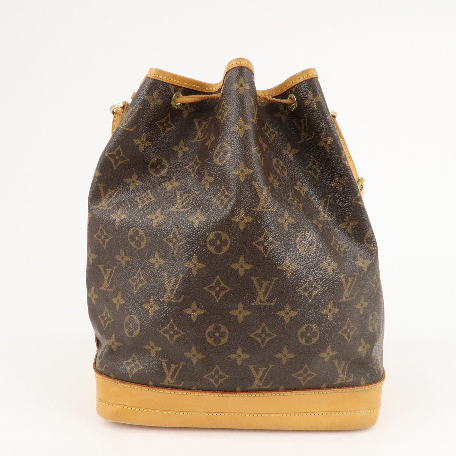 Louis Vuitton Monogram Noe Shoulder Bag Hand Bag Brown M42224 Used