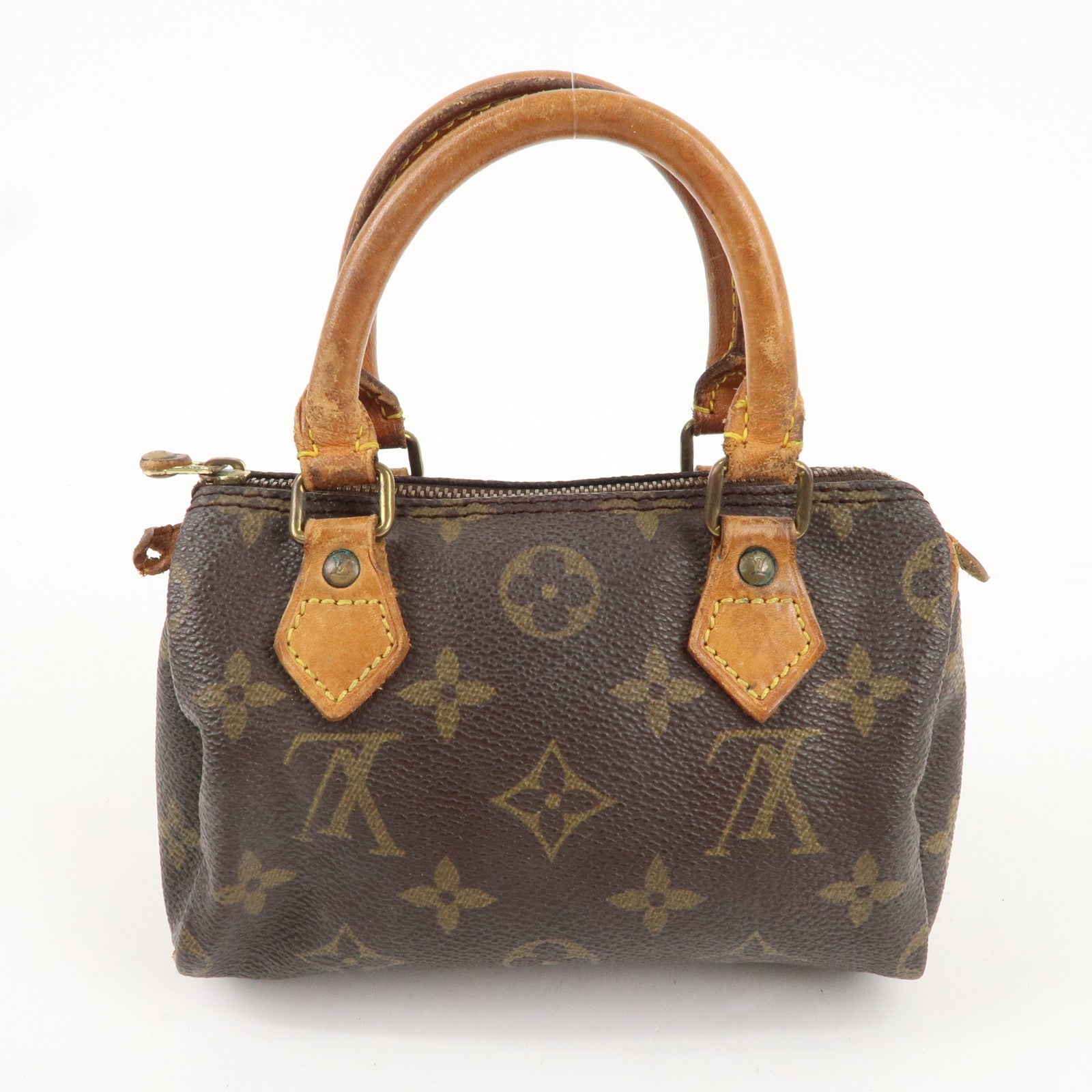 Louis Vuitton Monogram Mini Speedy Brown M41534