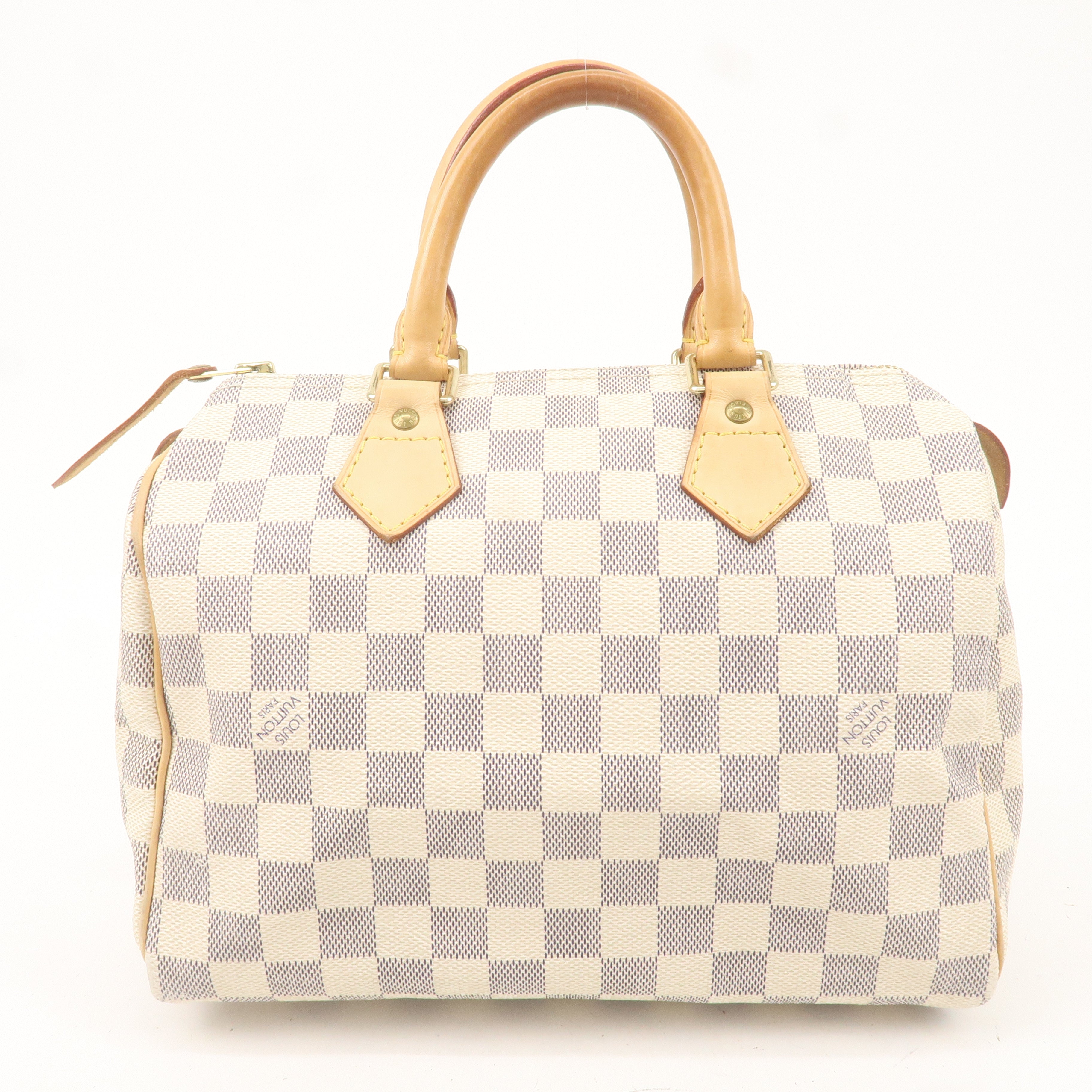 Louis Vuitton Damier Azur Speedy 25 Boston Bag Hand Bag N41534