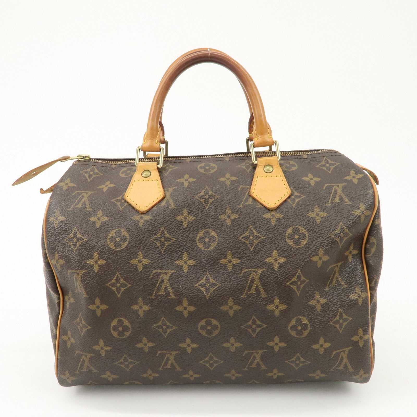 Louis Vuitton Monogram Speedy 30 Hand Bag Boston Bag M41526 Used