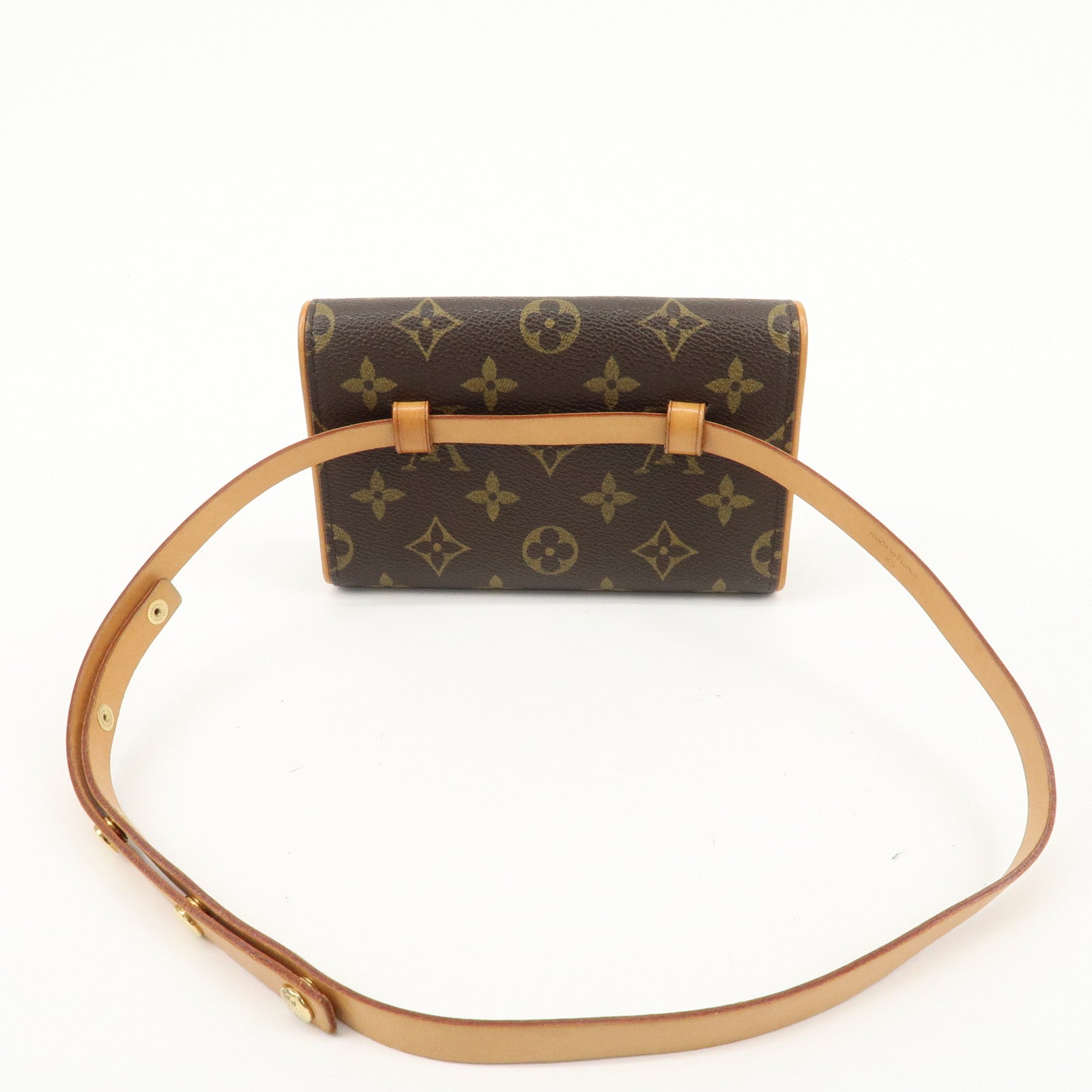 Louis Vuitton Monogram Pochette Florentine Waist Bag BeltXS M51855