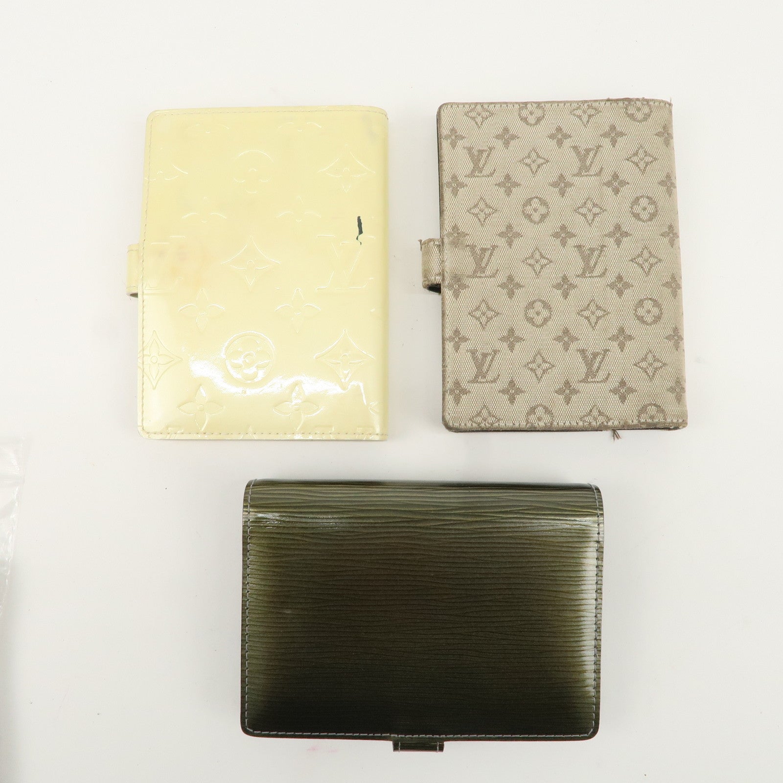 LV Monogram Vernis Agenda PM LV Cyberepi Agenda PM LV Monogram Mini Agenda PM Used