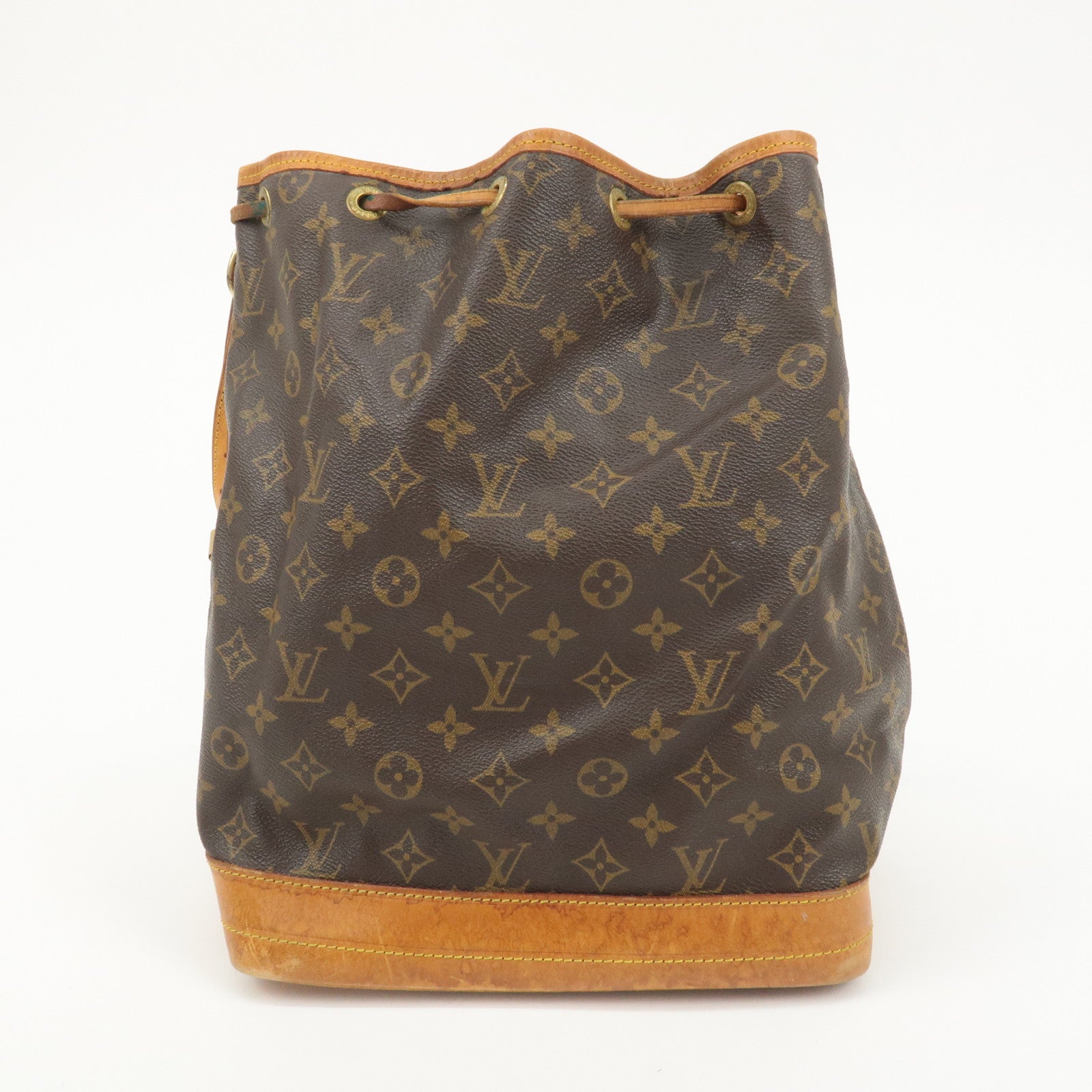 Louis Vuitton Monogram Noe Shoulder Bag Hand Bag Brown M42224