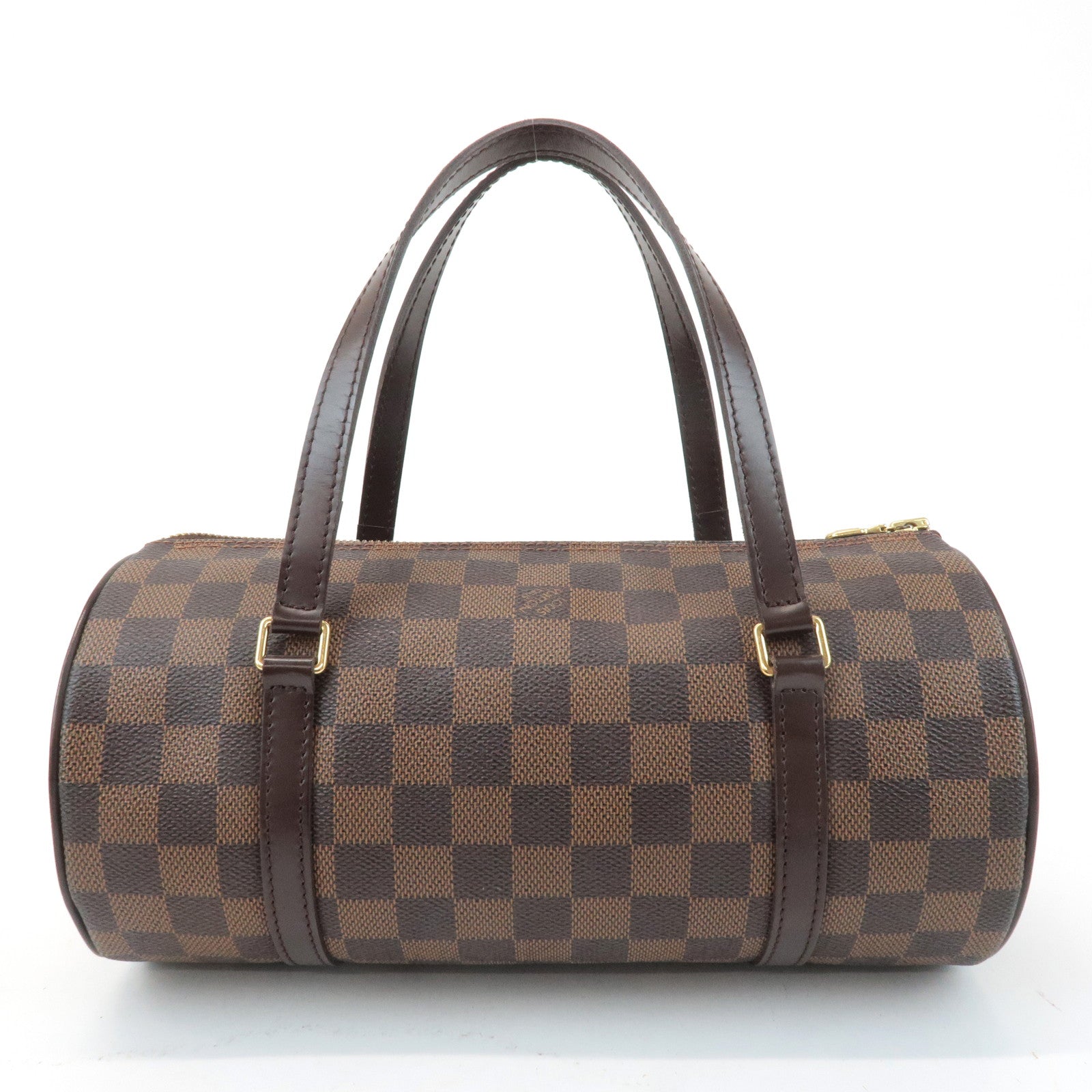 Louis Vuitton Damier Ebene Papillon 26 Hand Bag Brown N51304