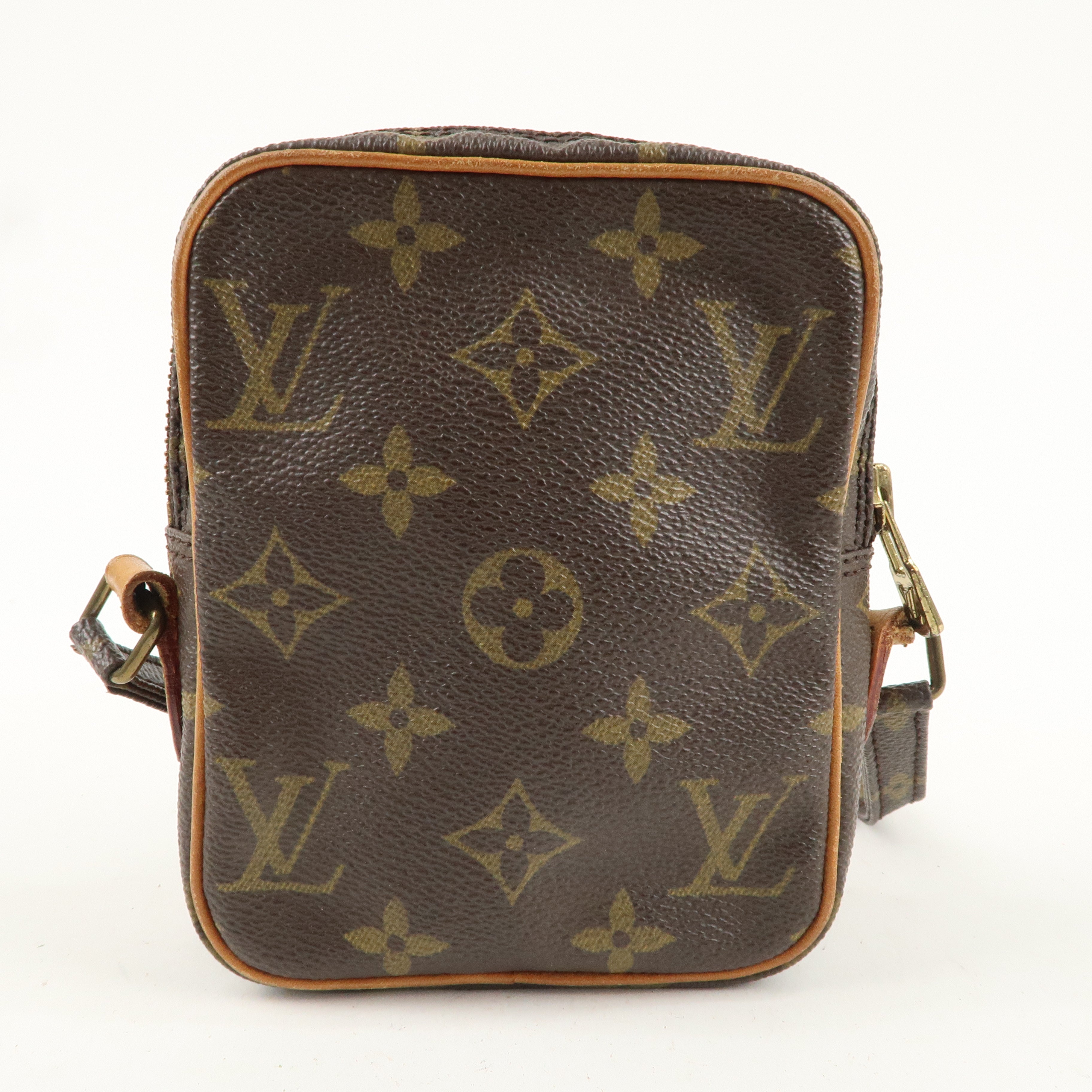 Louis Vuitton Monogram Mini Danube Shoulder Bag Brown M45268