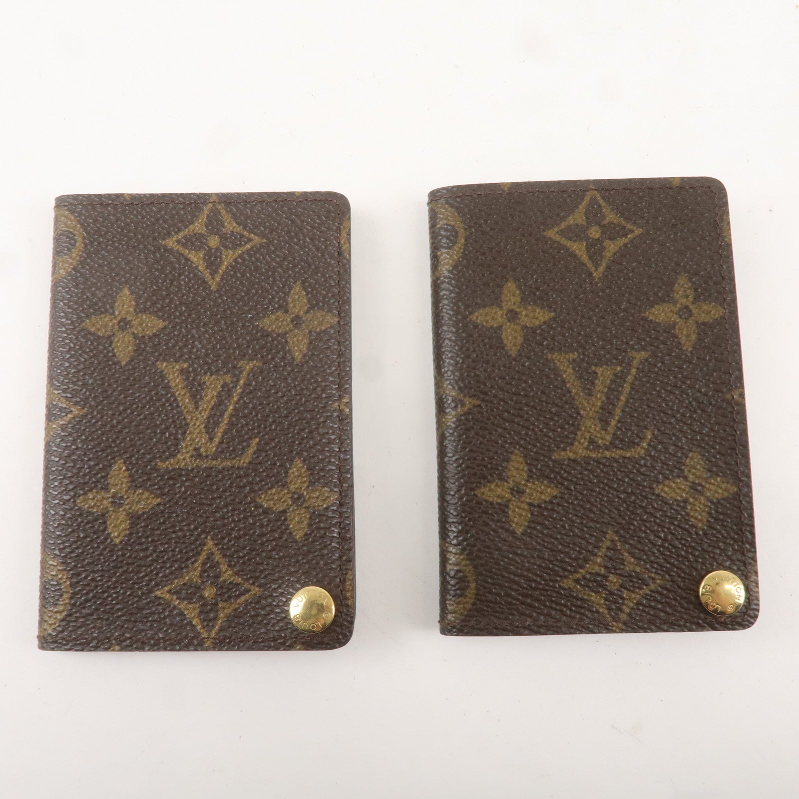 Louis Vuitton Set of 2 Porte Cartes Credit Pression M60937