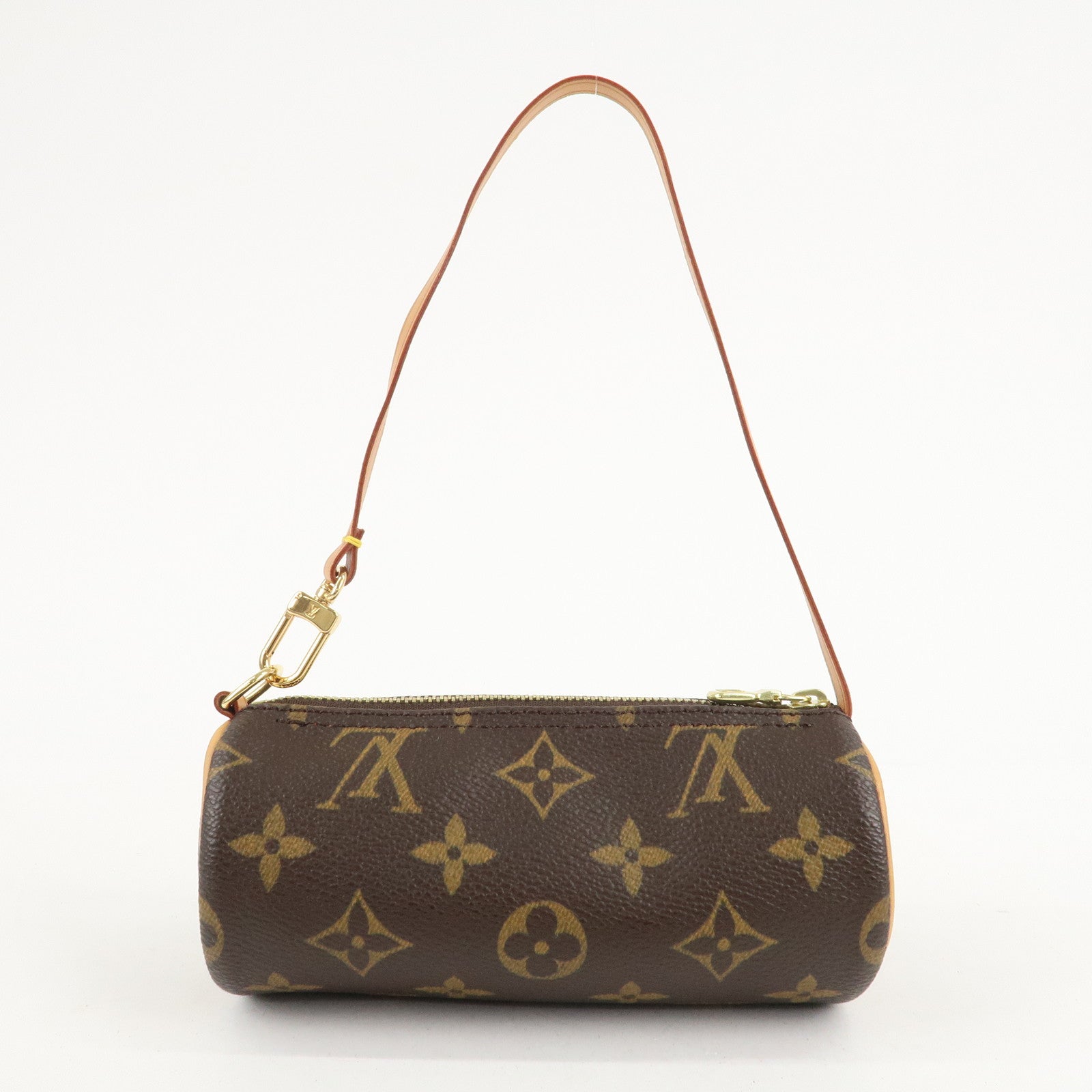 Louis Vuitton Monogram Mini Pouch for Papillon Bag Brown Used