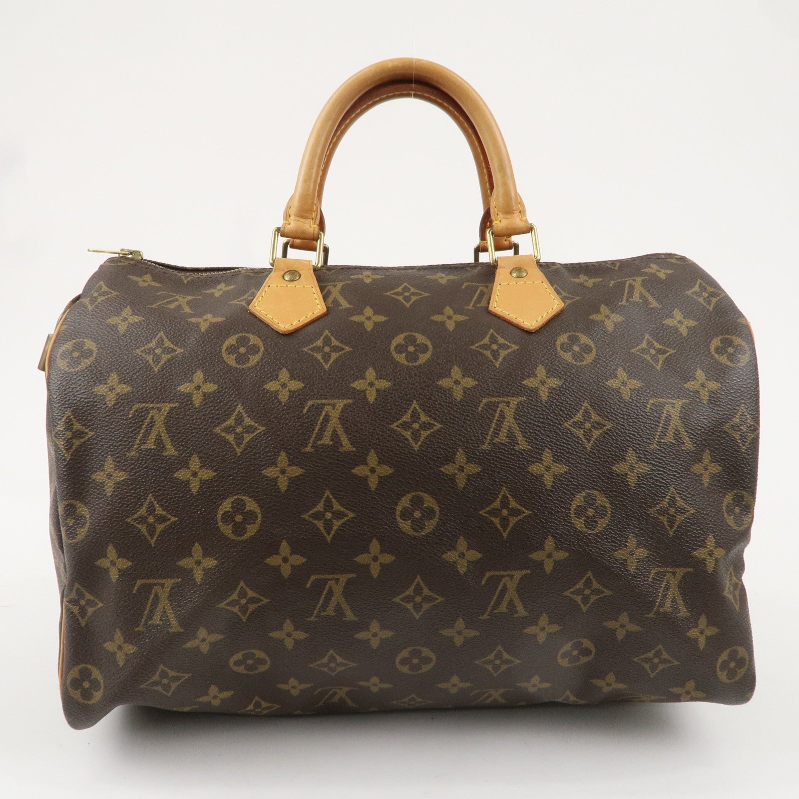 Louis Vuitton Monogram Speedy 35 Hand Bag Boston Bag M41524