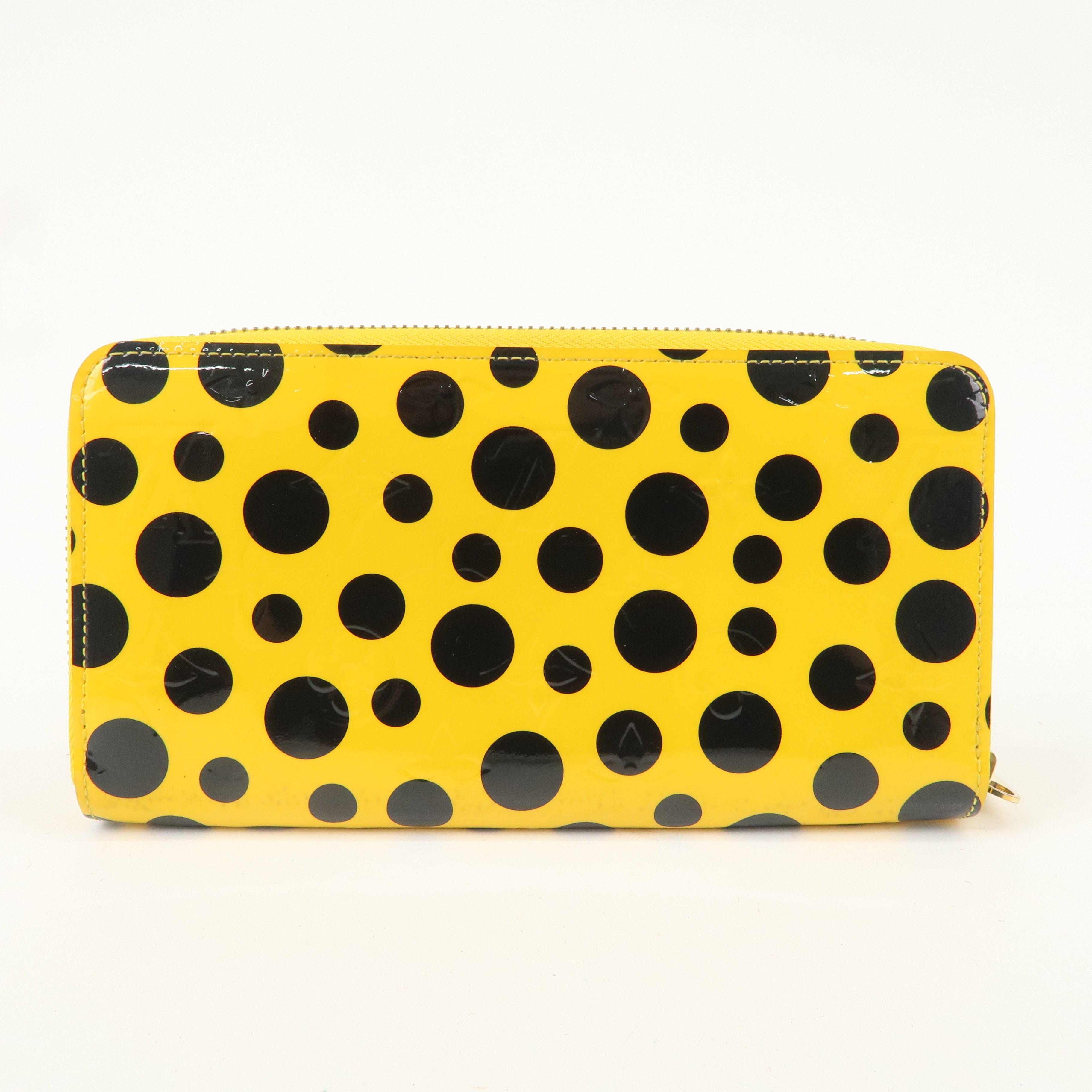 Louis Vuitton Vernis YayoiKusama Dots Infinity Zippy Wallet M91571