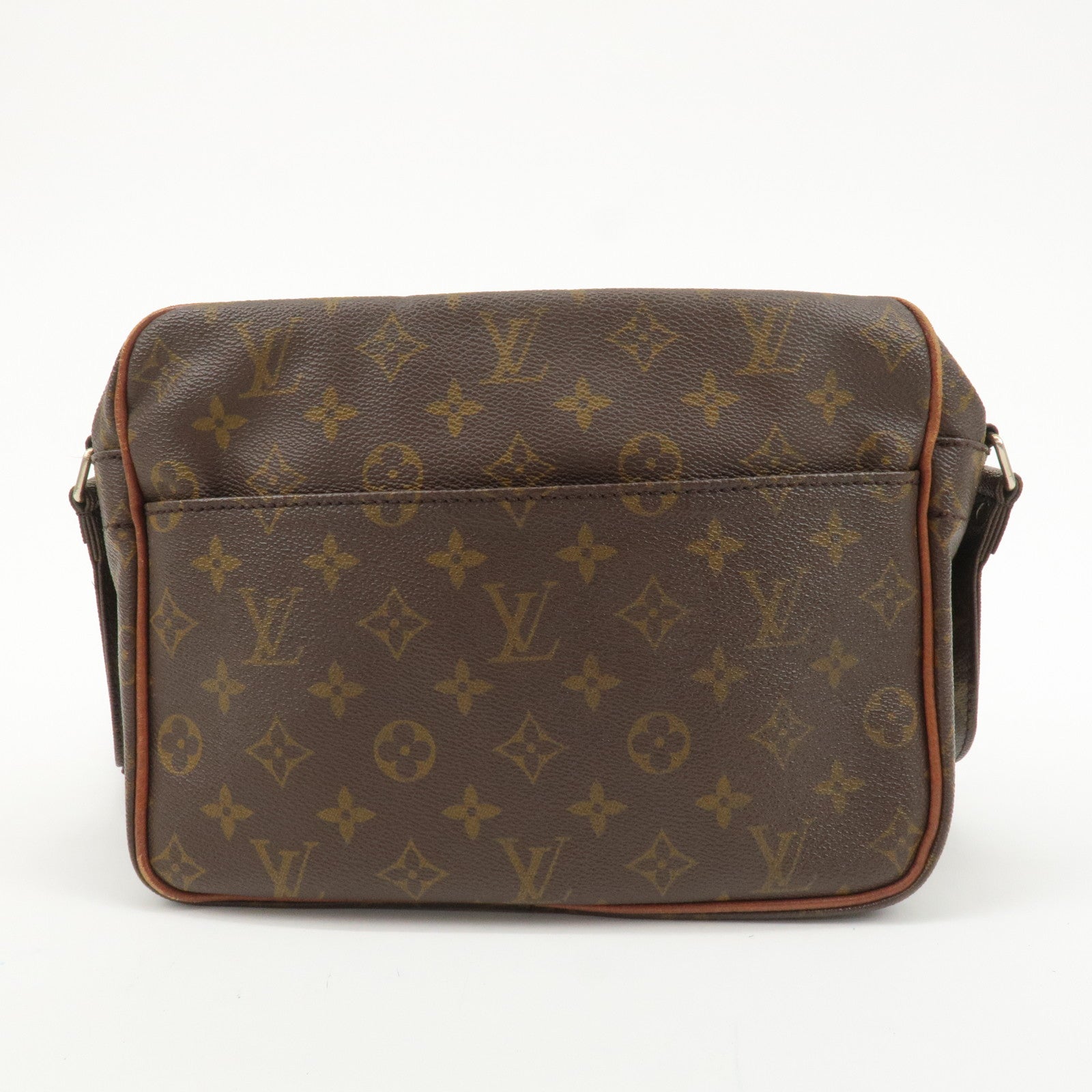 Louis Vuitton Monogram Nail Shoulder Bag Old Model Brown