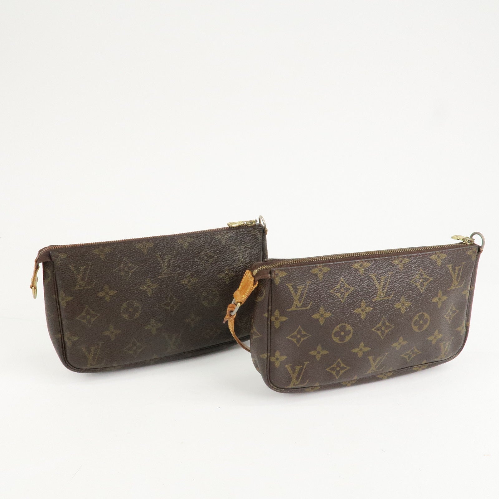 Louis Vuitton Monogram Set of 2 Pochette Accessoires M51980 Used