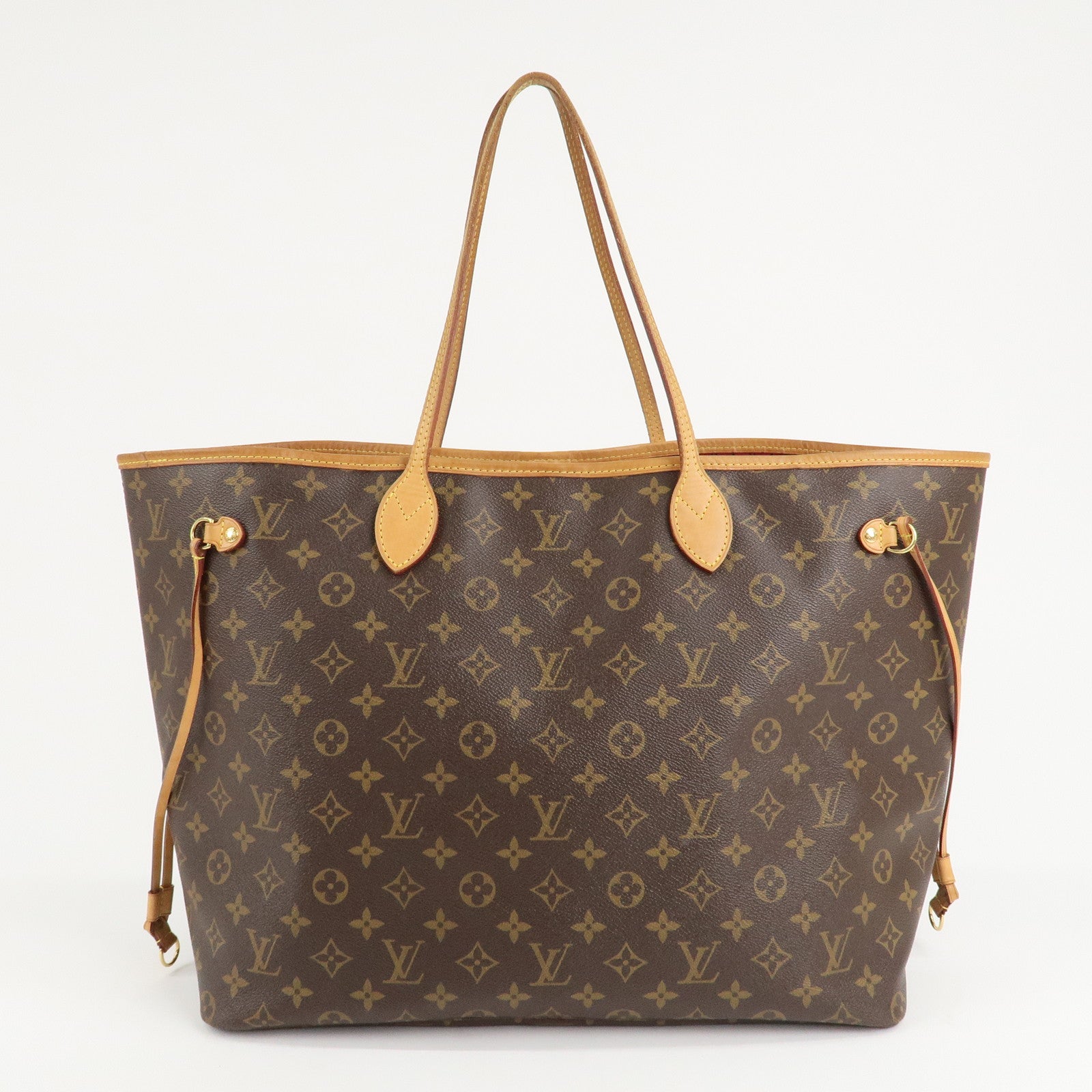 Louis Vuitton Monogram Neverfull GM Pivoine Shoulder Bag M41180 Used