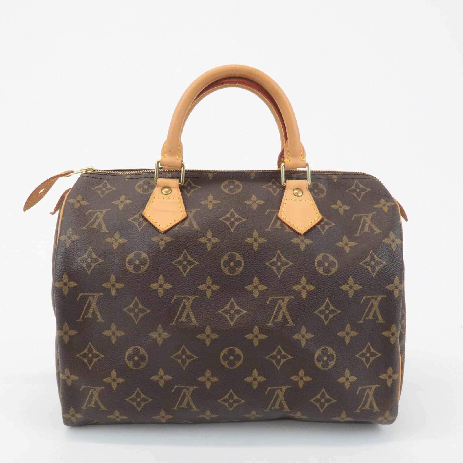 Louis Vuitton Monogram Speedy 30 Hand Bag Boston Bag M41526 Used