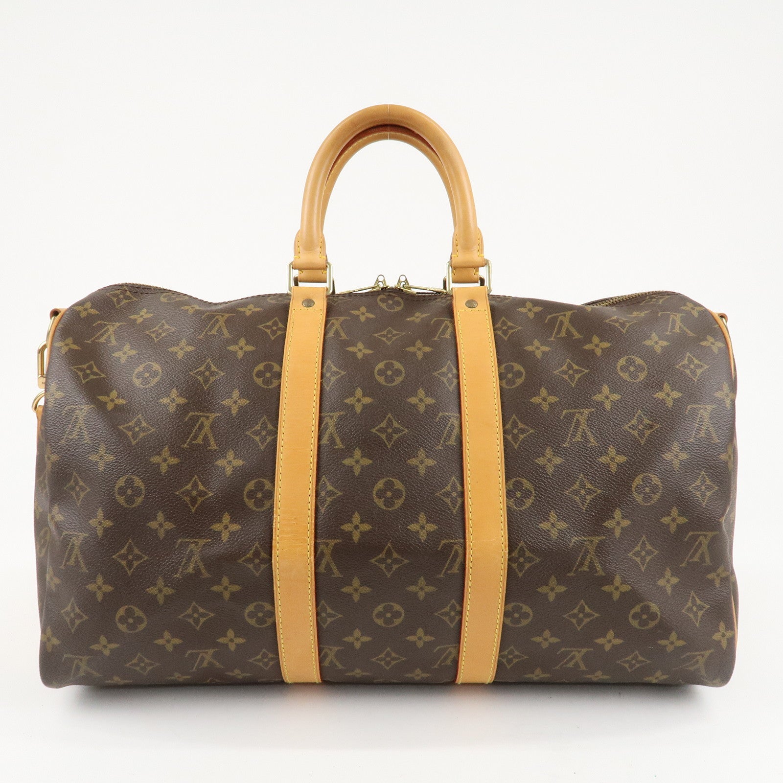 Louis Vuitton Monogram Keep All 45 Boston Bag M41418 Used