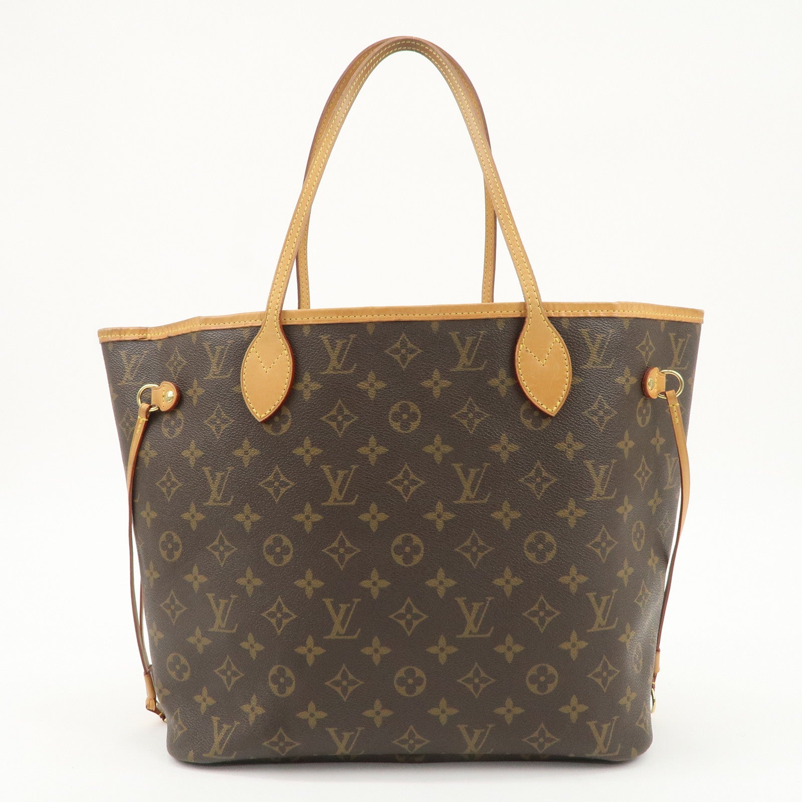 Louis Vuitton Monogram Neverfull MM Tote Bag Brown M40156 Used