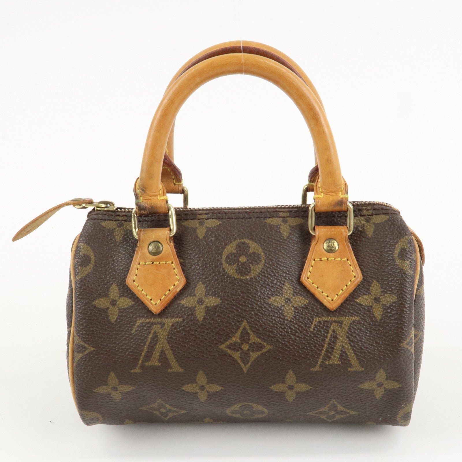 Louis Vuitton Monogram Mini Speedy Hand Bag M41534 Used