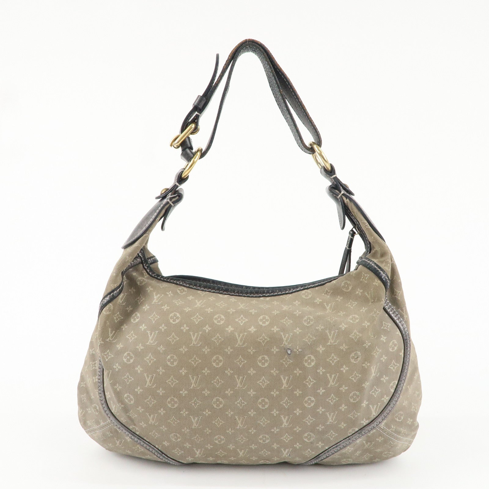 Louis Vuitton Monogram MiniLin Manon MM ShoulderBag Platine M95618