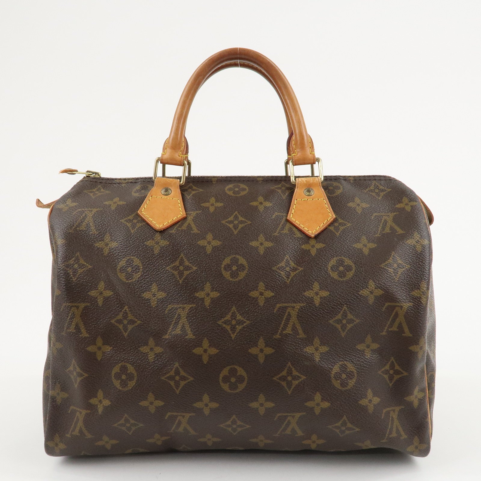 Louis Vuitton Monogram Speedy 30 Hand Bag Boston Bag M41526 Used