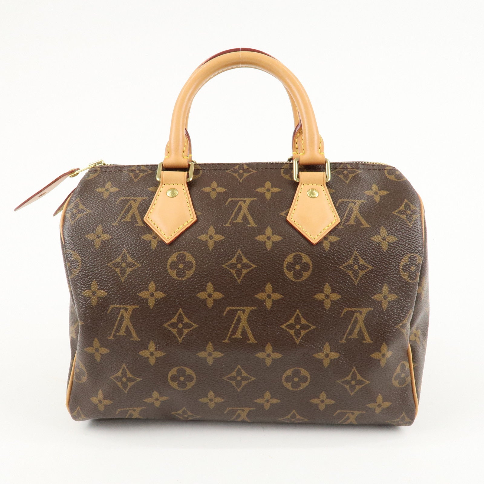 Louis Vuitton Monogram Speedy 25 Hand Bag Boston Bag M41109 Used