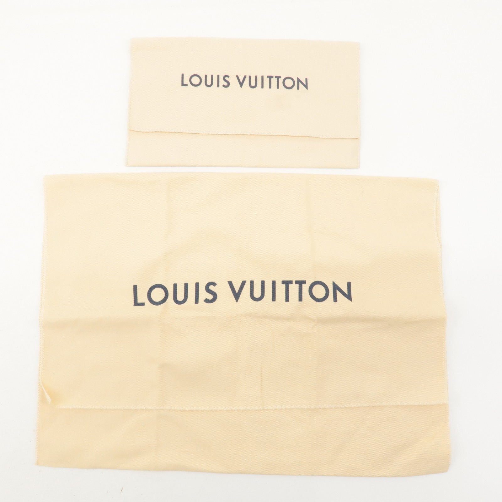 Louis Vuitton Set of 10 Dust Bag Storage Bag New Style Beige