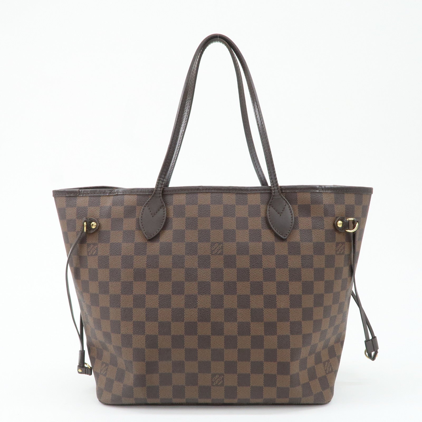 Louis Vuitton Damier Neverfull MM Tote Bag Shoulder Bag N51105 Used