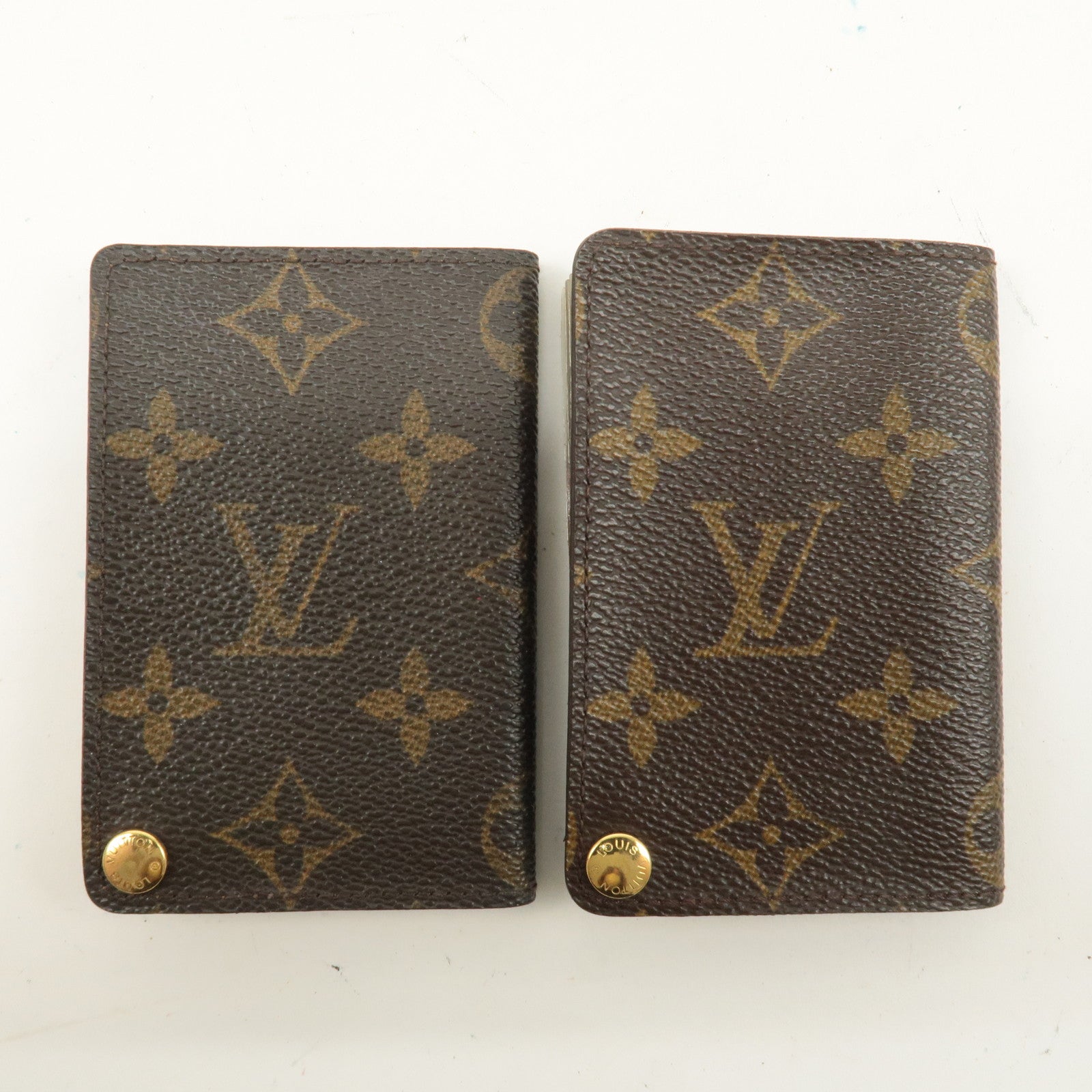 Louis Vuitton Set of 2 Porte Cartes Credit Pression M60937