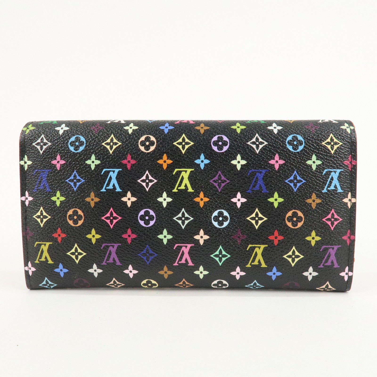 Louis Vuitton Monogram Multicolor Portefeuille Sarah M60273 Used