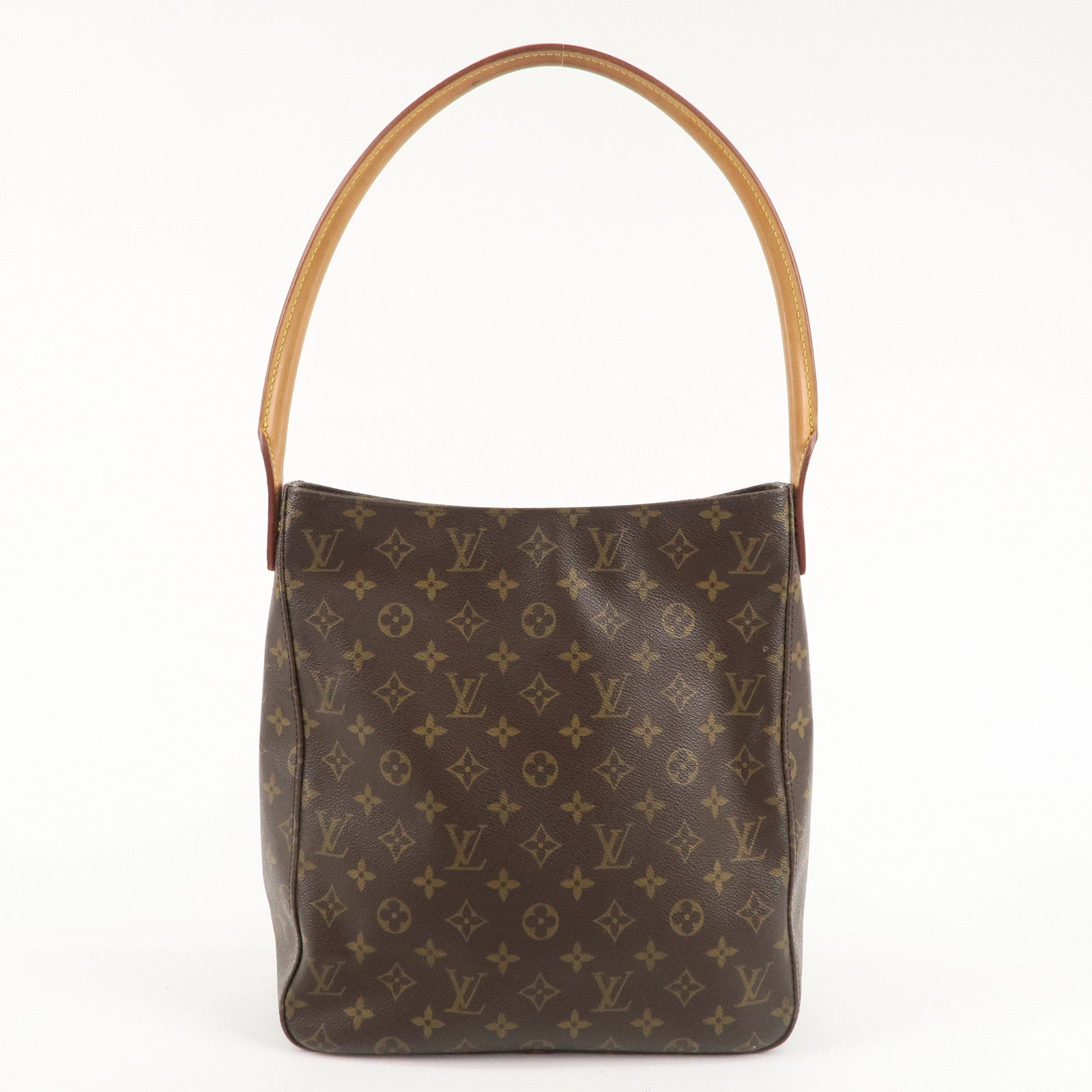 Louis Vuitton Monogram Looping GM Shoulder Bag Brown M51145