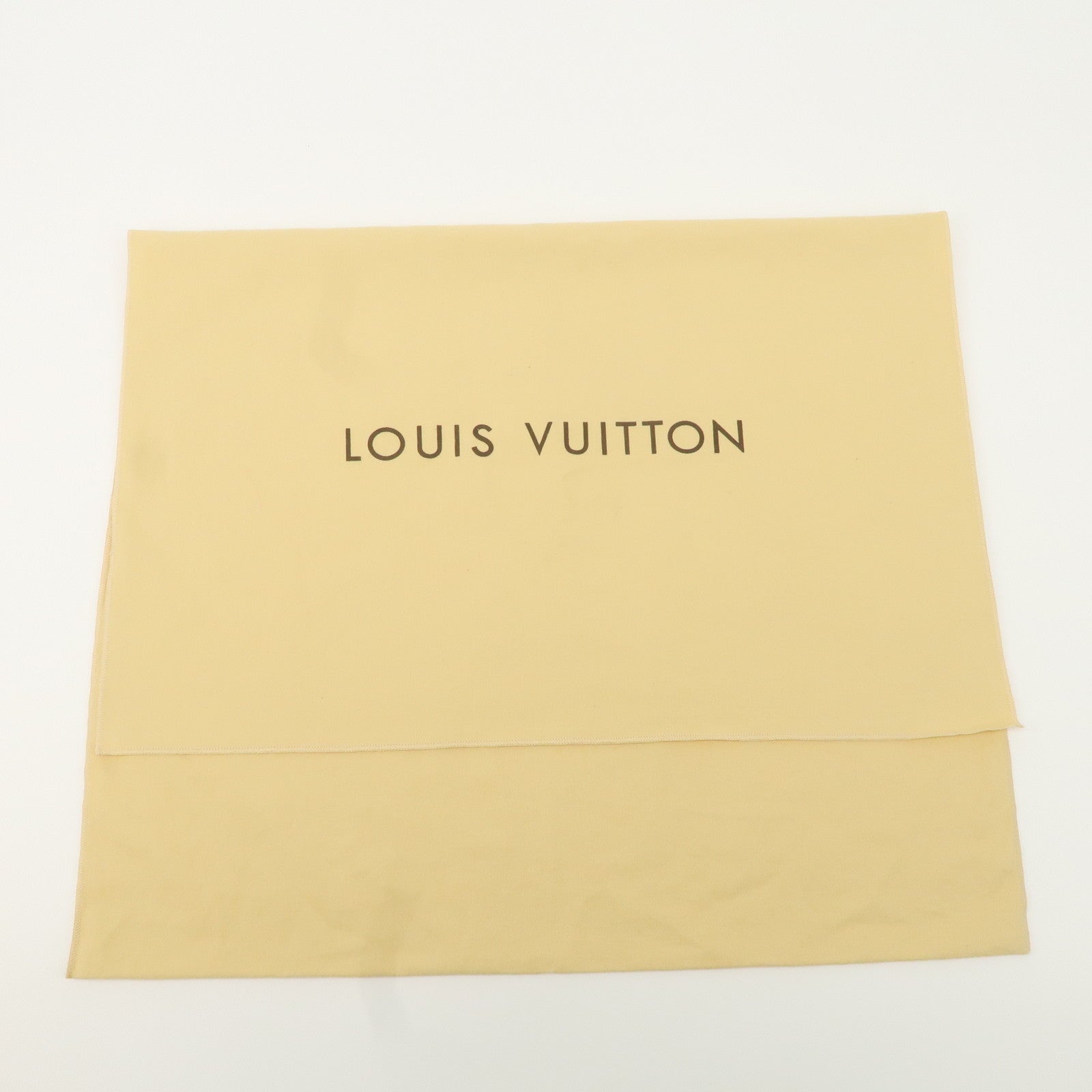 Louis Vuitton Set of 10 Dust Bag Storage Bag Beige Used