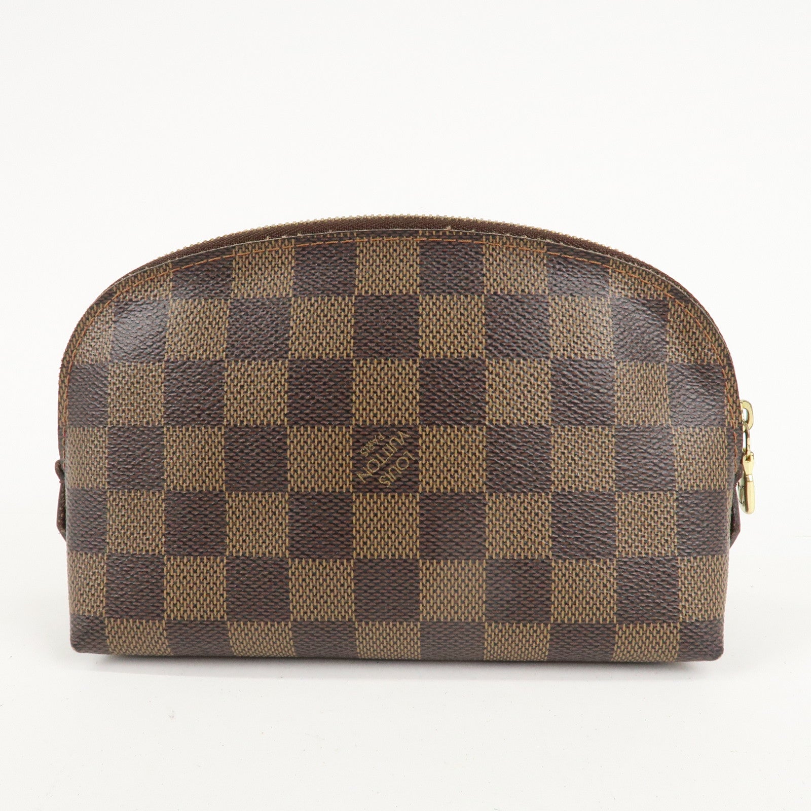 Louis Vuitton Damier Pochette Cosmetic Pouch N47516 Used