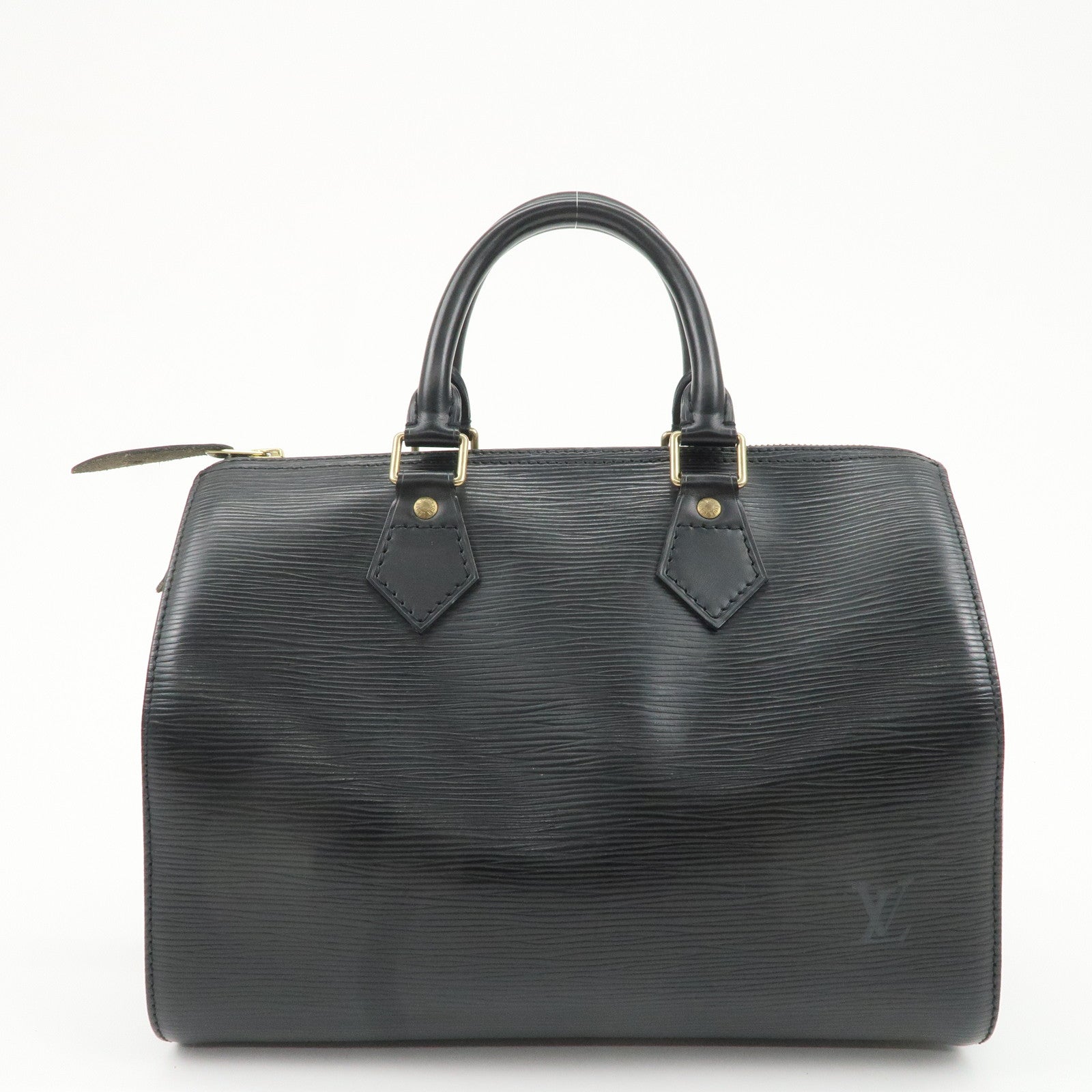 Louis Vuitton Epi Speedy 25 Boston Bag Hand Bag Noir Black M43012