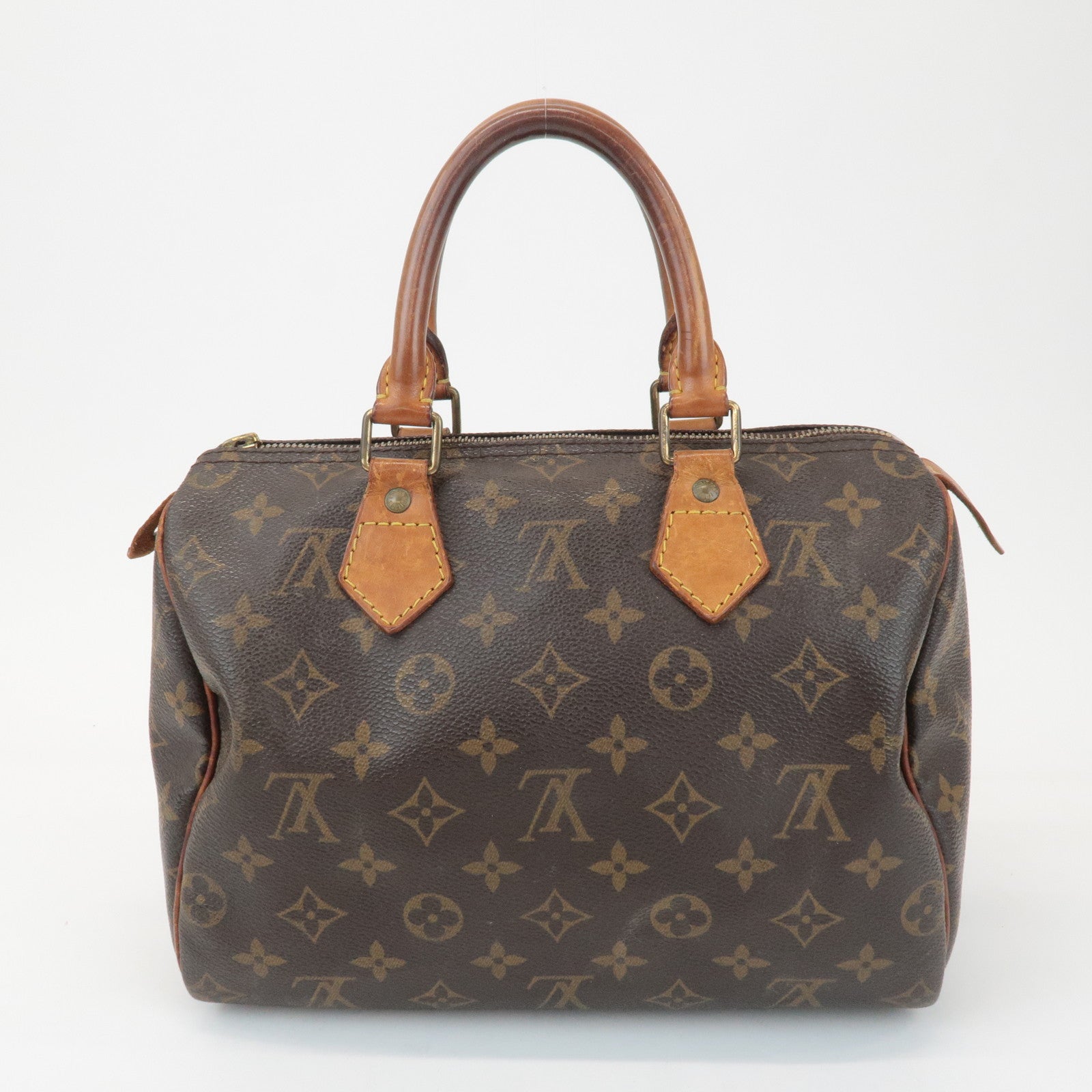 Louis Vuitton Monogram Speedy 25 Hand Bag Boston Bag M41528 Used