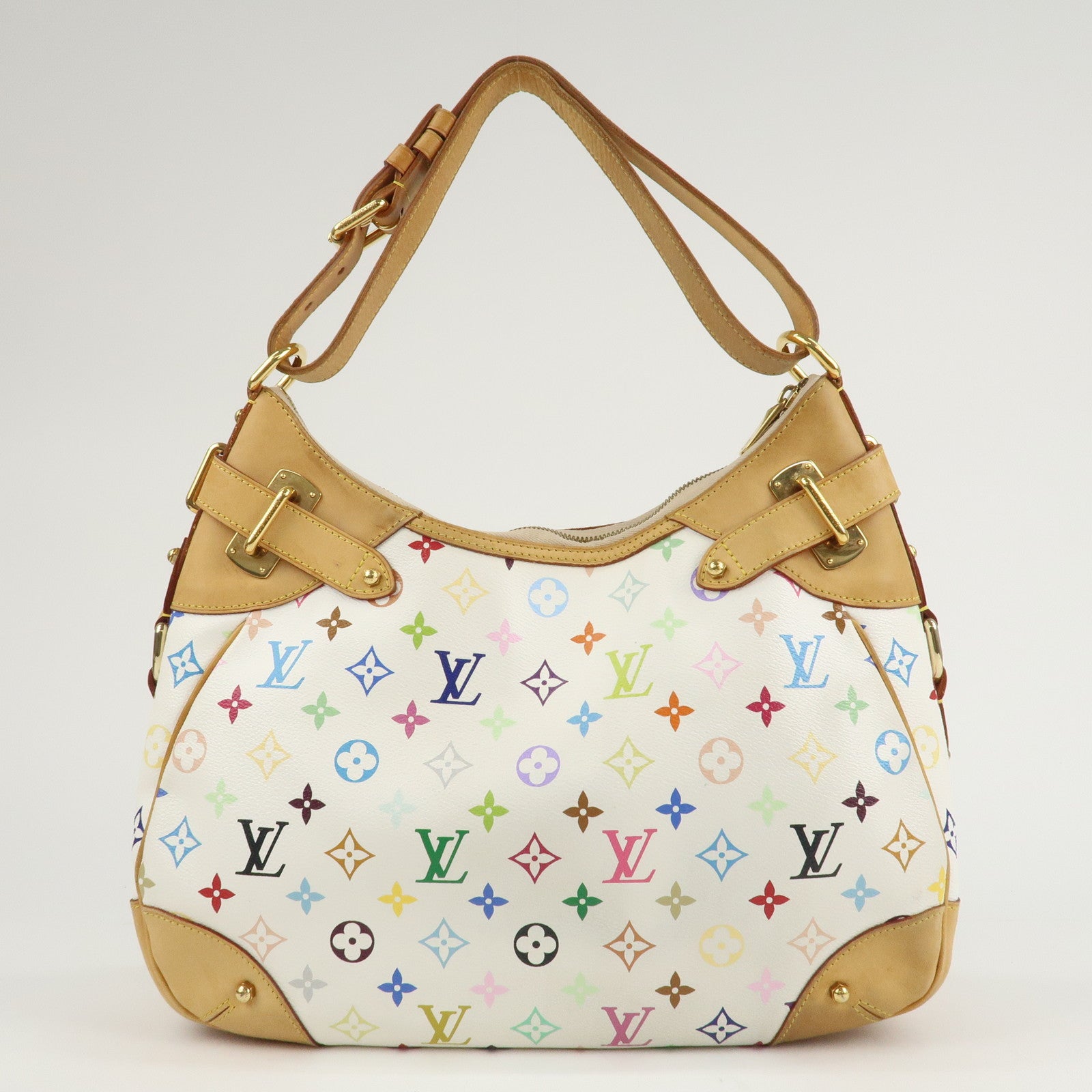 Louis Vuitton Monogram Multicolor Greta Shoulder Bag M40195 Used