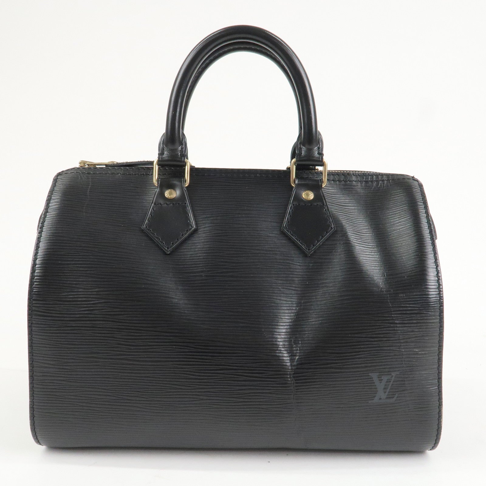 Louis Vuitton Epi Speedy 25 Boston Bag Hand Bag Noir M43012