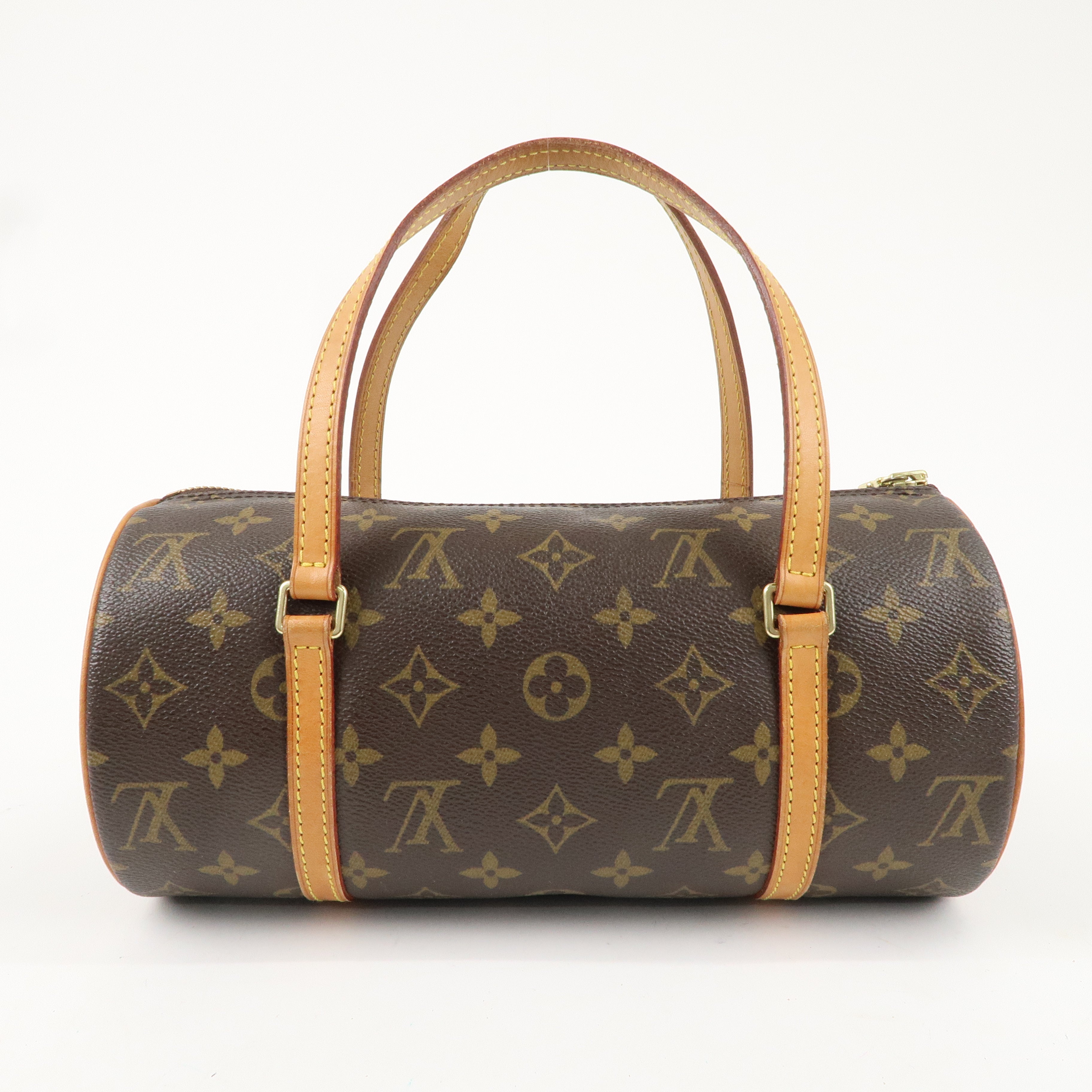 Louis Vuitton Monogram Papillon 26 Hand Bag Brown M51385