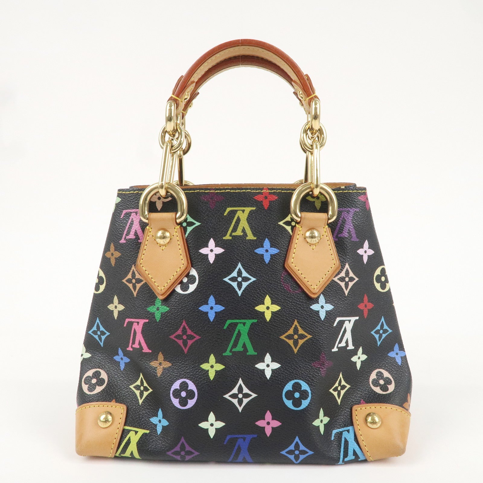 Louis Vuitton Monogram Multicolor Audra Hand Bag Noir M40048