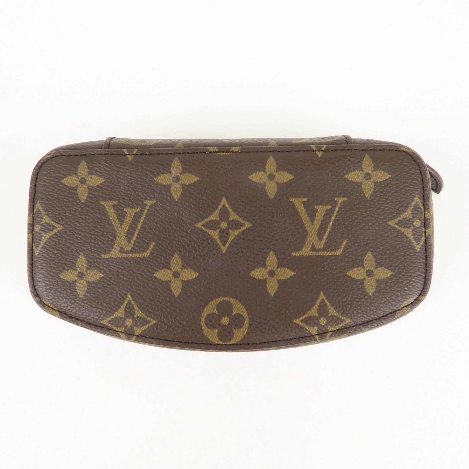 Louis Vuitton Monogram Posh Monte Carlo Pouch Brown M47352