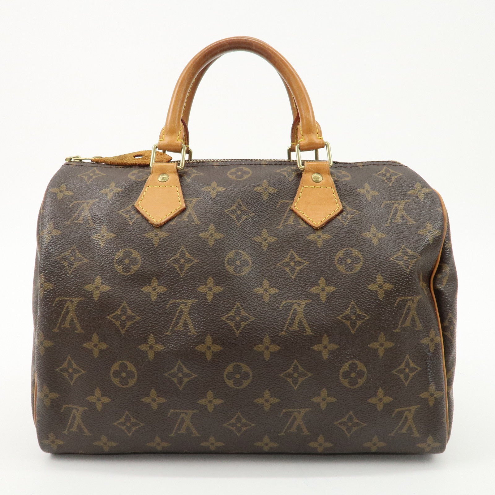 Louis Vuitton Monogram Speedy 30 Hand Bag Boston Bag M41108 Used