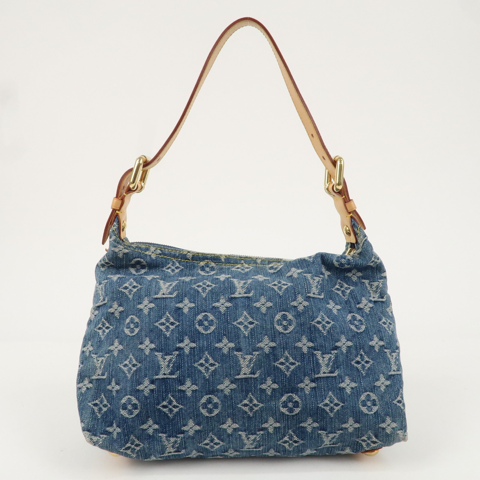 Louis Vuitton Monogram Denim Baggy PM Blue M95049