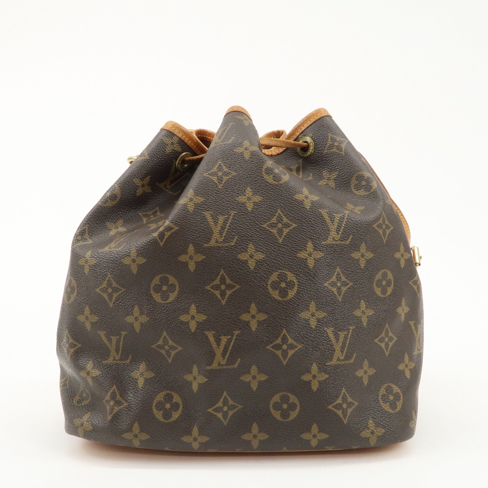 Louis Vuitton Monogram Petit Noe Shoulder Bag Brown M42226 Used