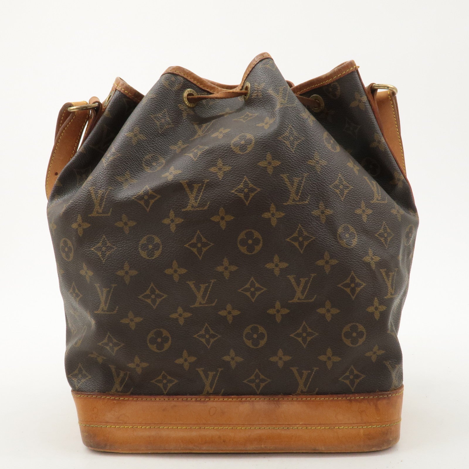 Louis Vuitton Monogram Noe Shoulder Bag Hand Bag Brown M42224