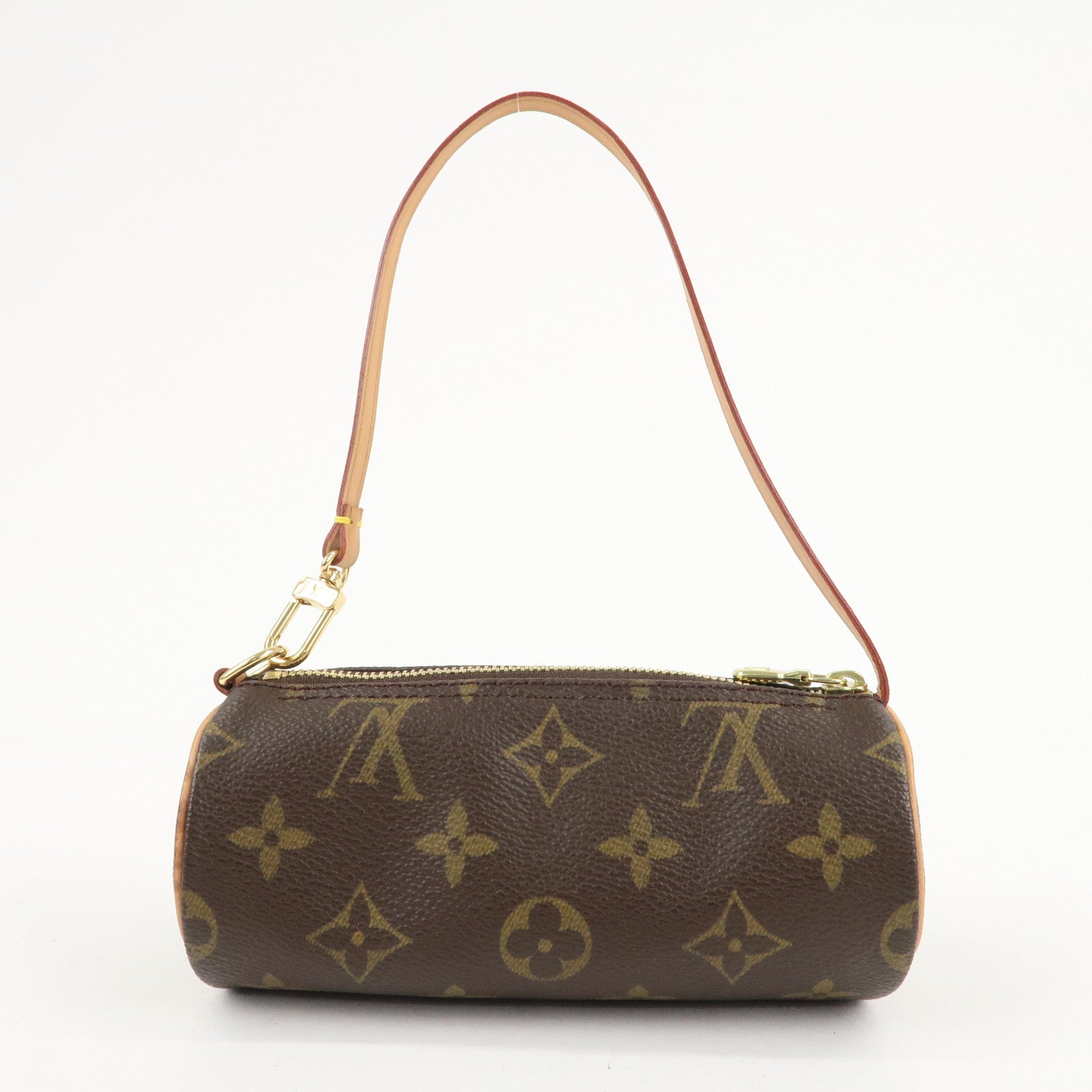 Louis Vuitton Monogram Mini Pouch for Papillon Bag Brown Used