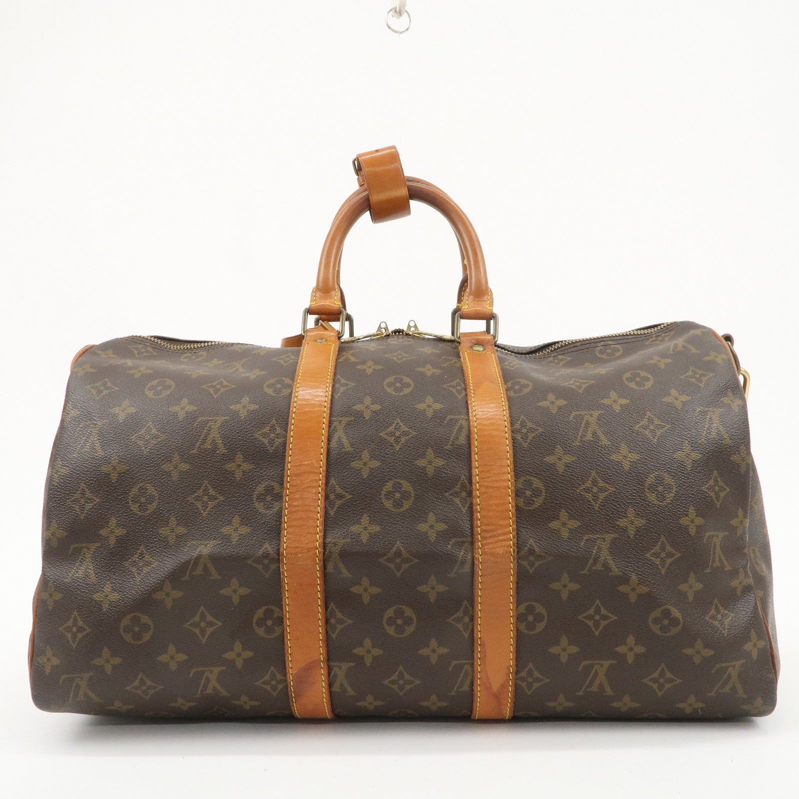 Louis Vuitton Monogram Keep All 45 Boston Bag M41418 Used