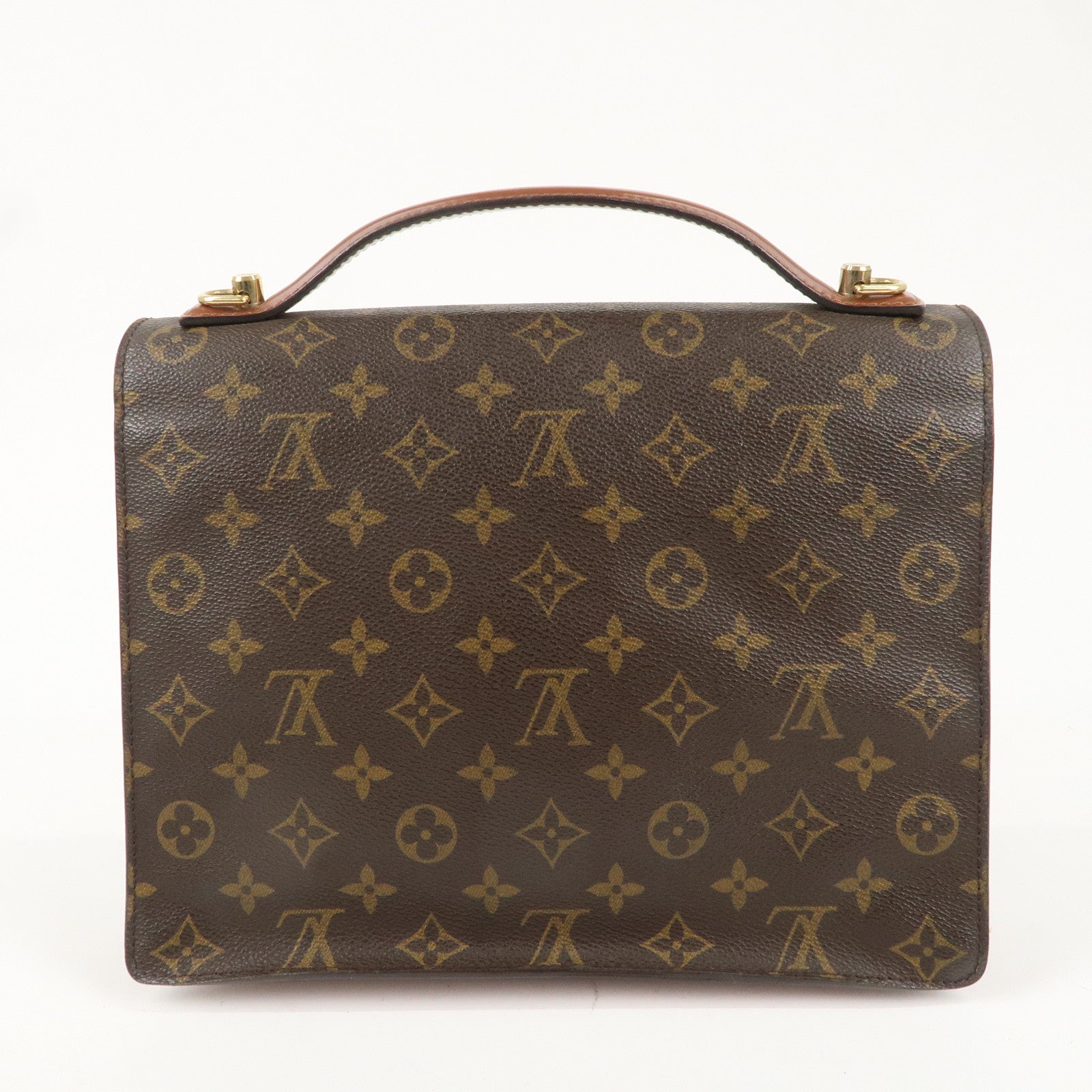 Louis Vuitton Monogram Monceau 28 Hand Bag Brief Case M51185