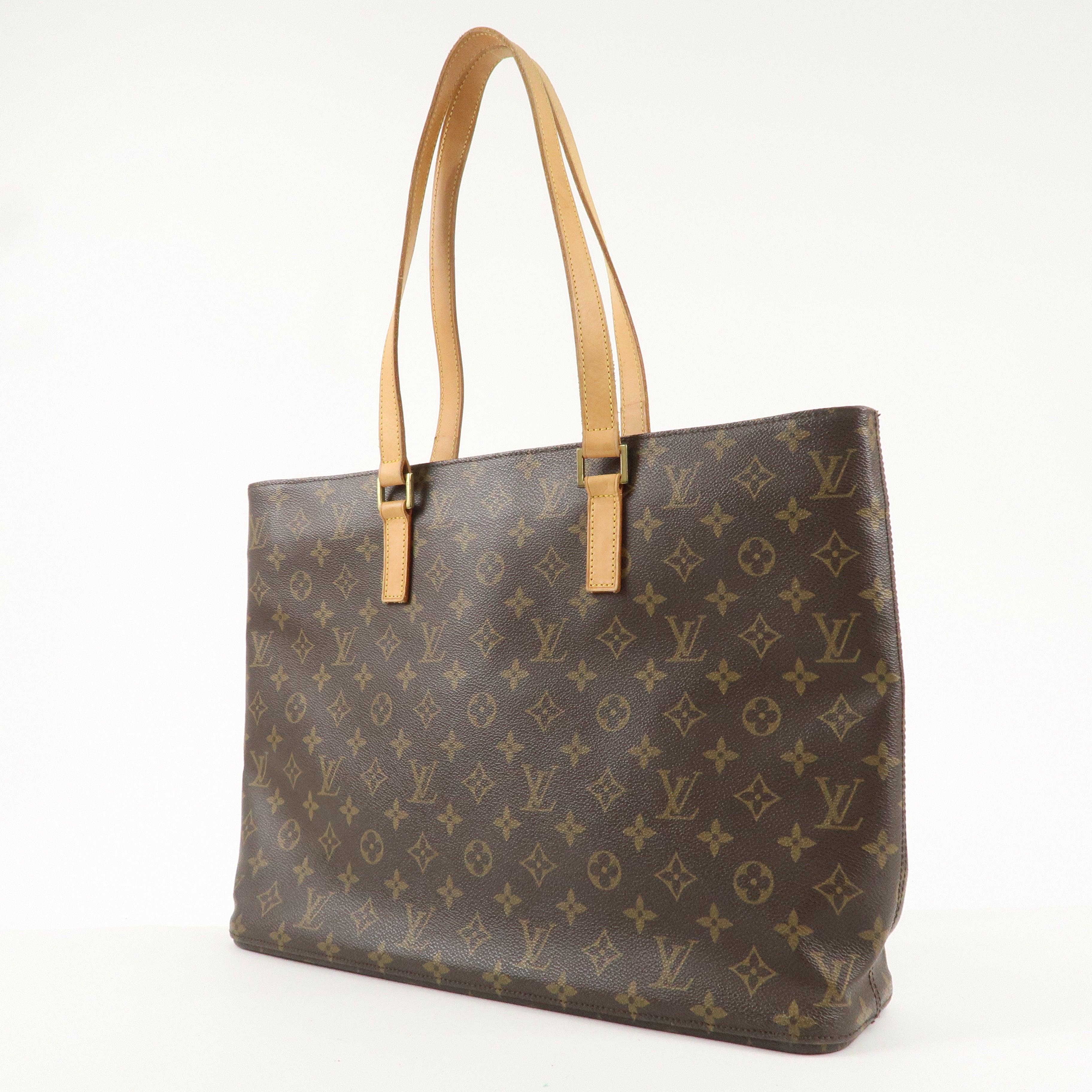 Louis Vuitton Monogram Luco Tote Bag Hand Bag Brown M51155