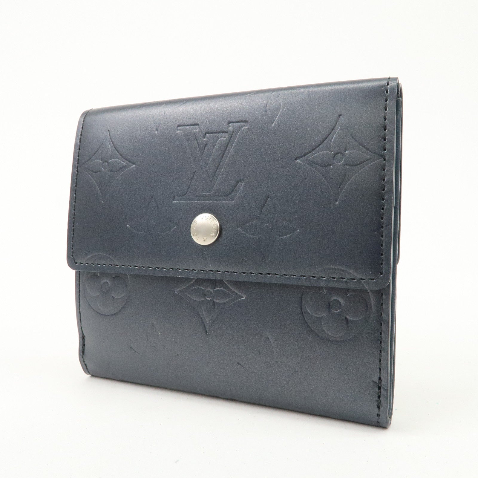 Louis Vuitton Monogram Matte Porte Monnaie Billets Credit M65115 Used