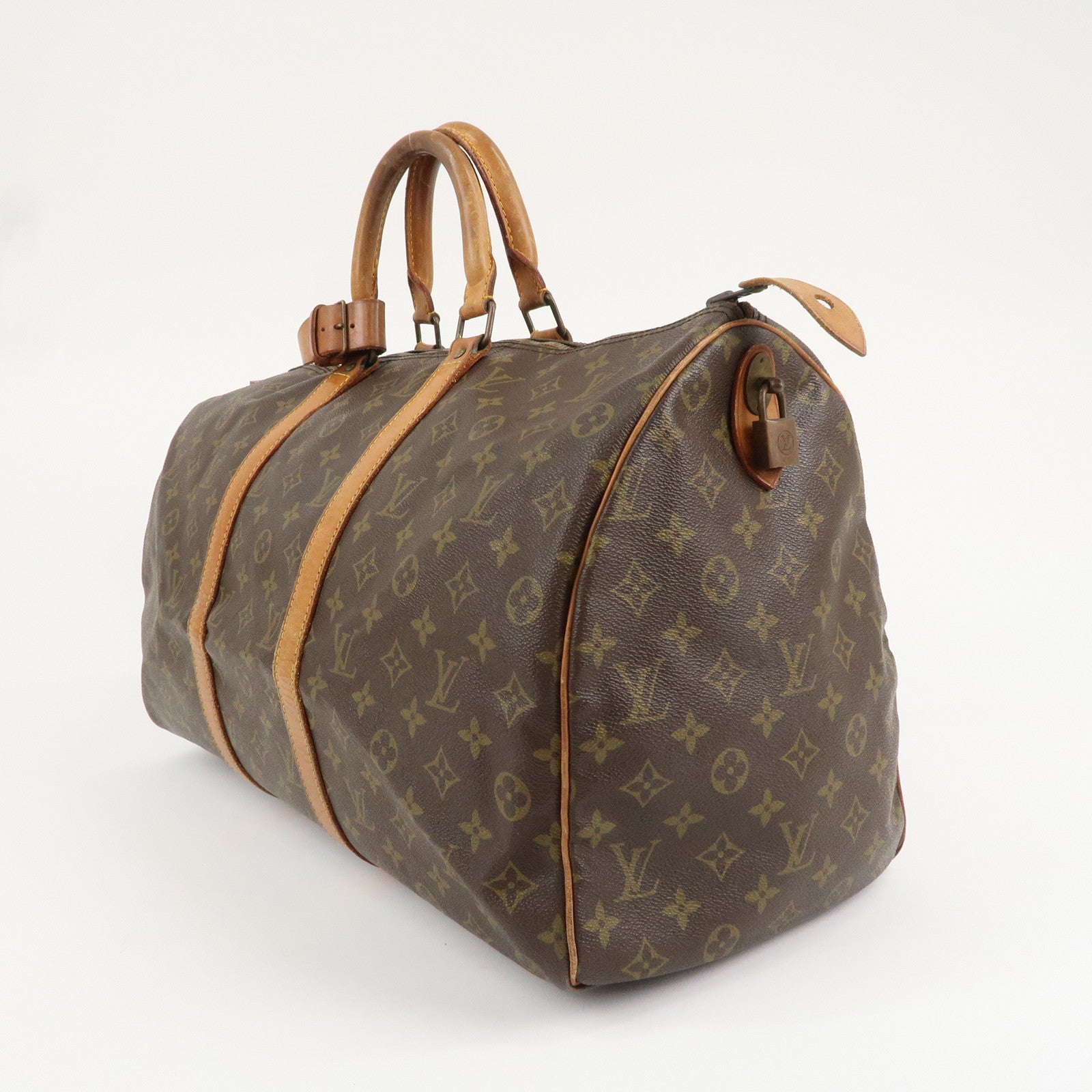 Louis Vuitton Monogram Keep All 50 Boston Bag Old Style M41426