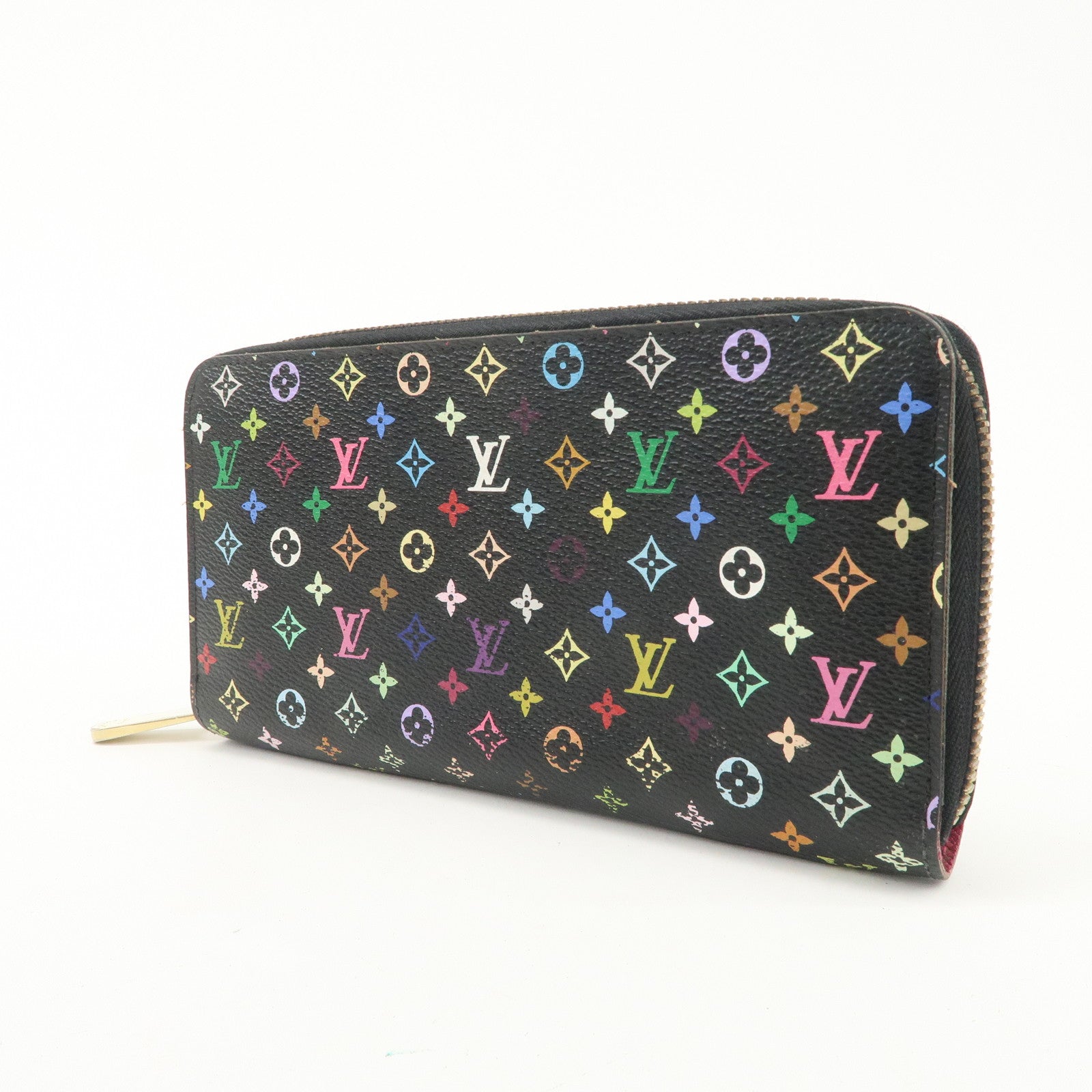 Louis Vuitton Monogram Multi Color Zippy Wallet Long Wallet M60243 Used